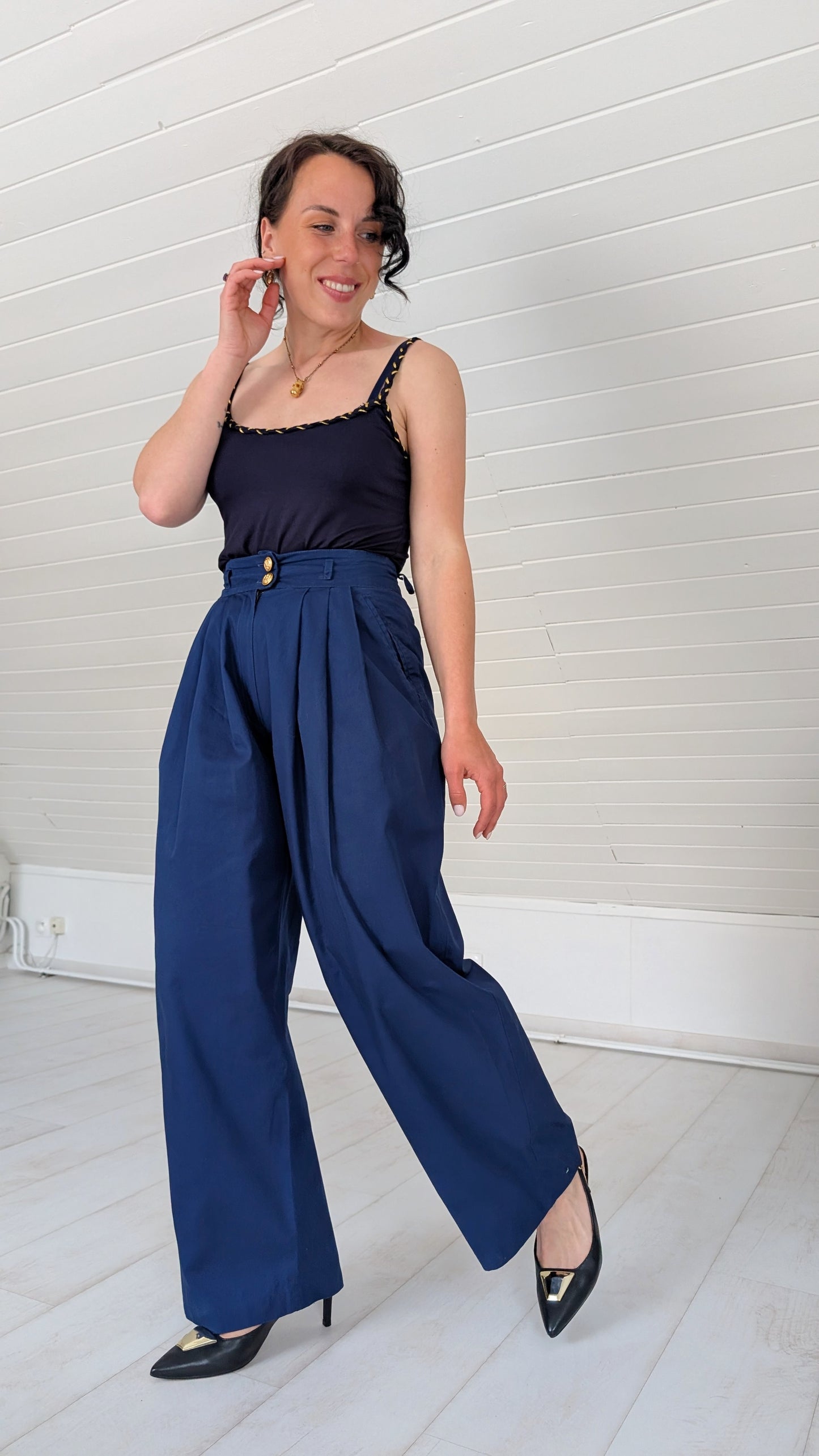 Pantalon Christian Llinares 80s T34