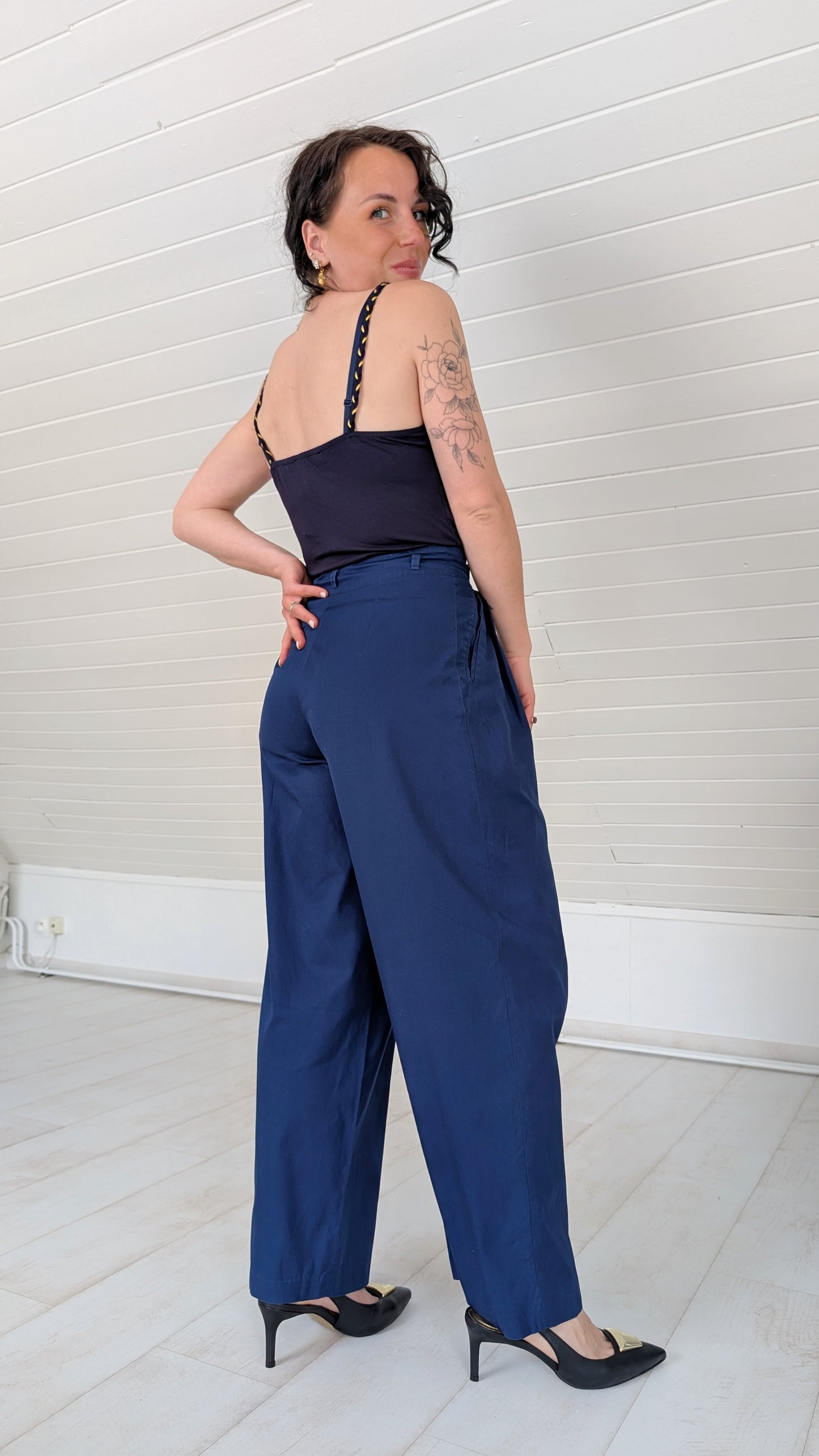 Pantalon Christian Llinares 80s T34