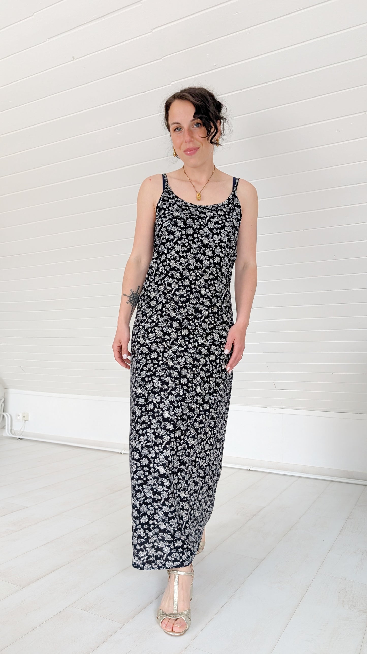 Robe maxi viscose T36