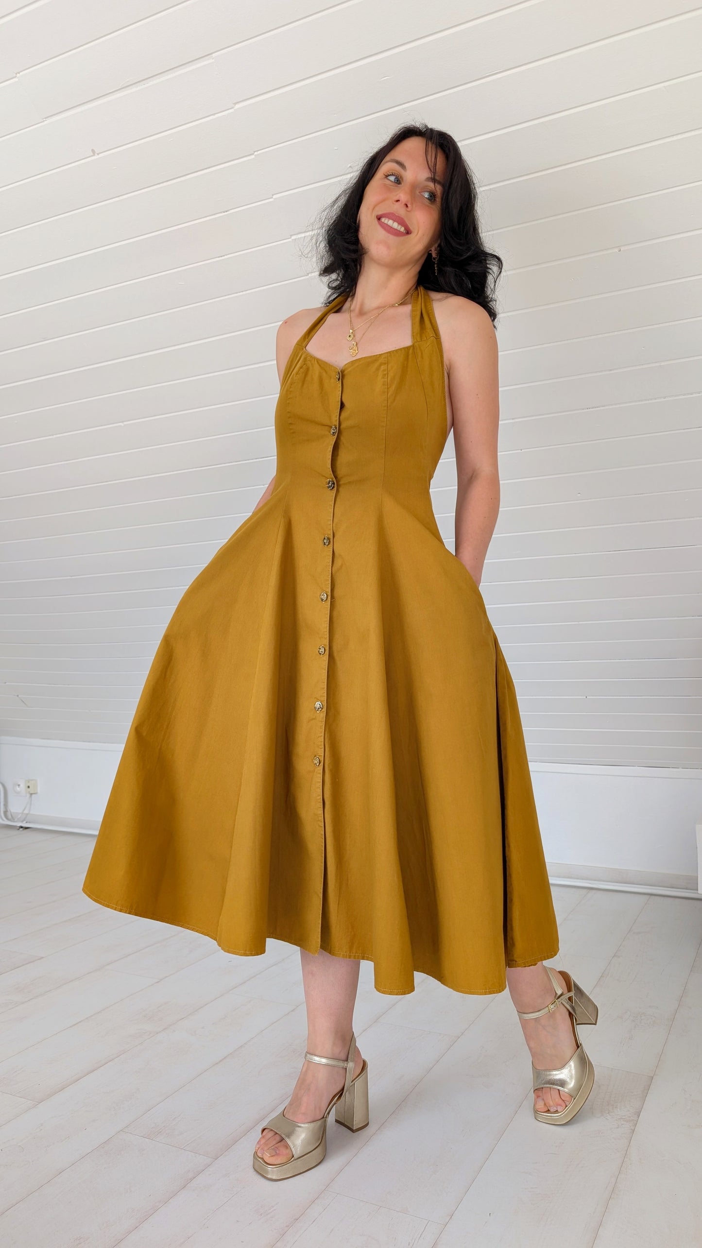 Robe 1980 coton T 38