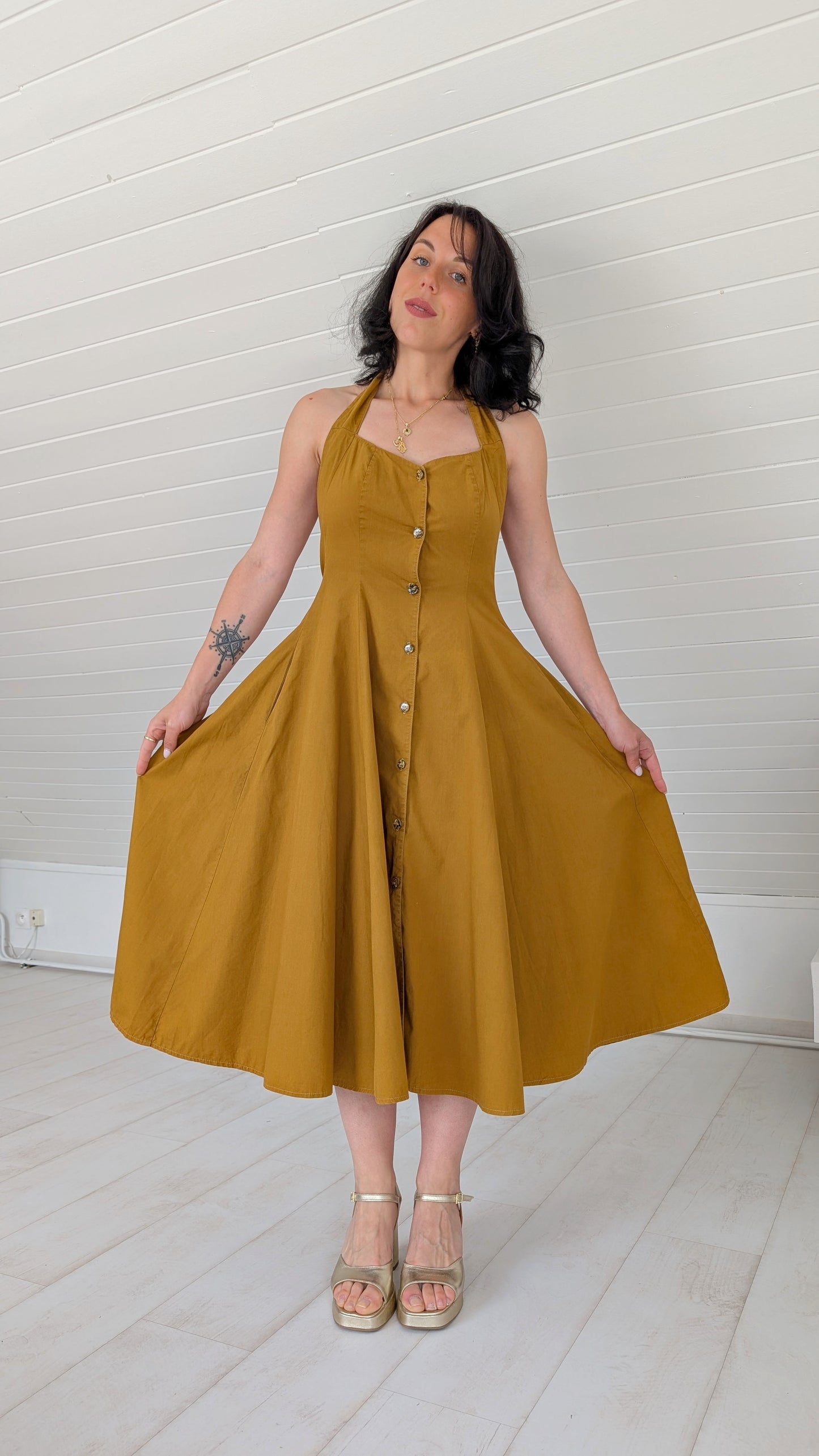 Robe 1980 coton T 38
