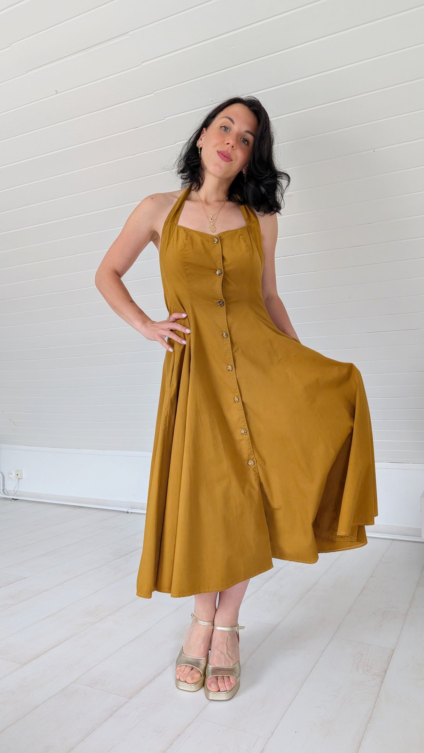 Robe 1980 coton T 38