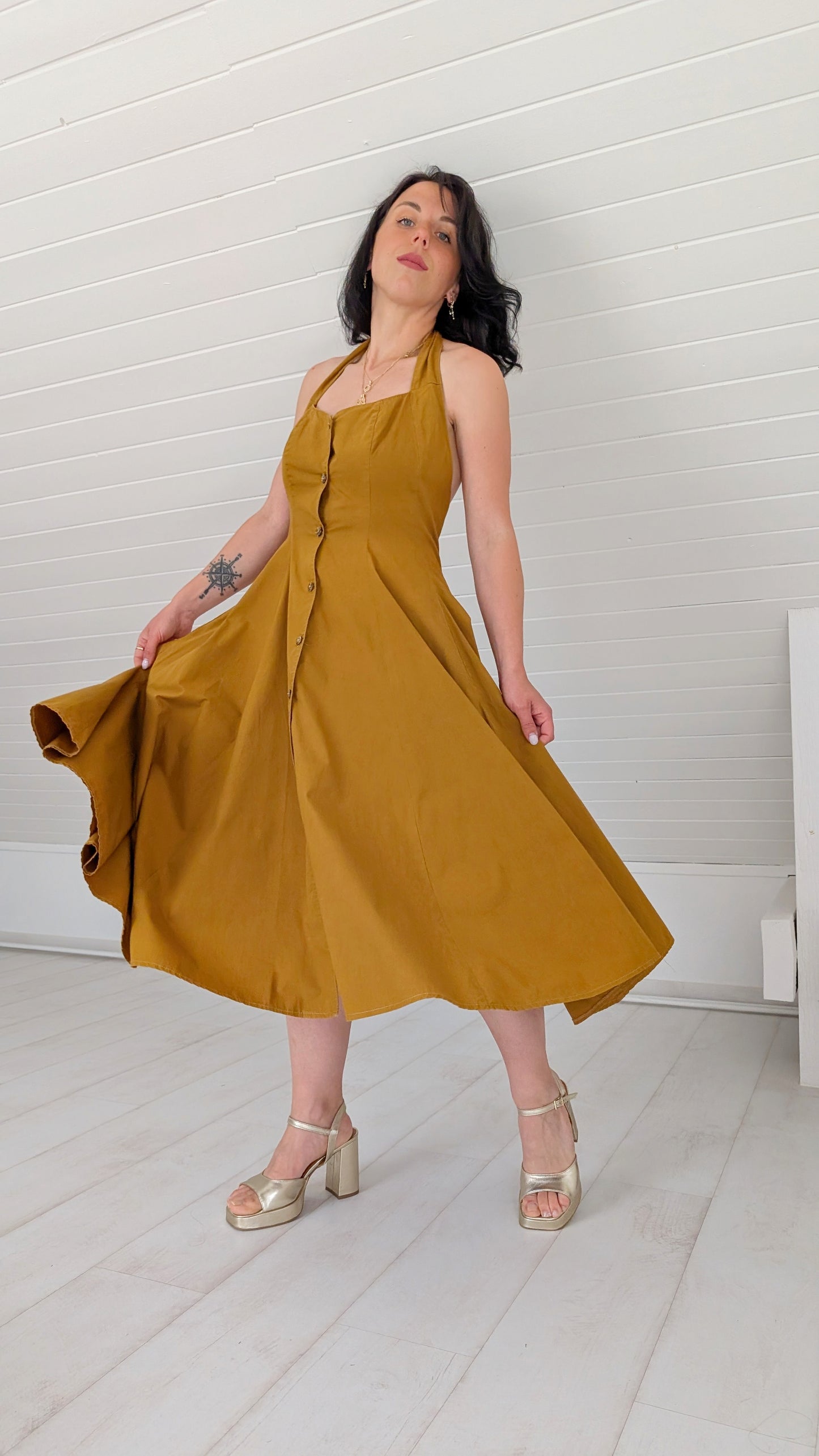 Robe 1980 coton T 38