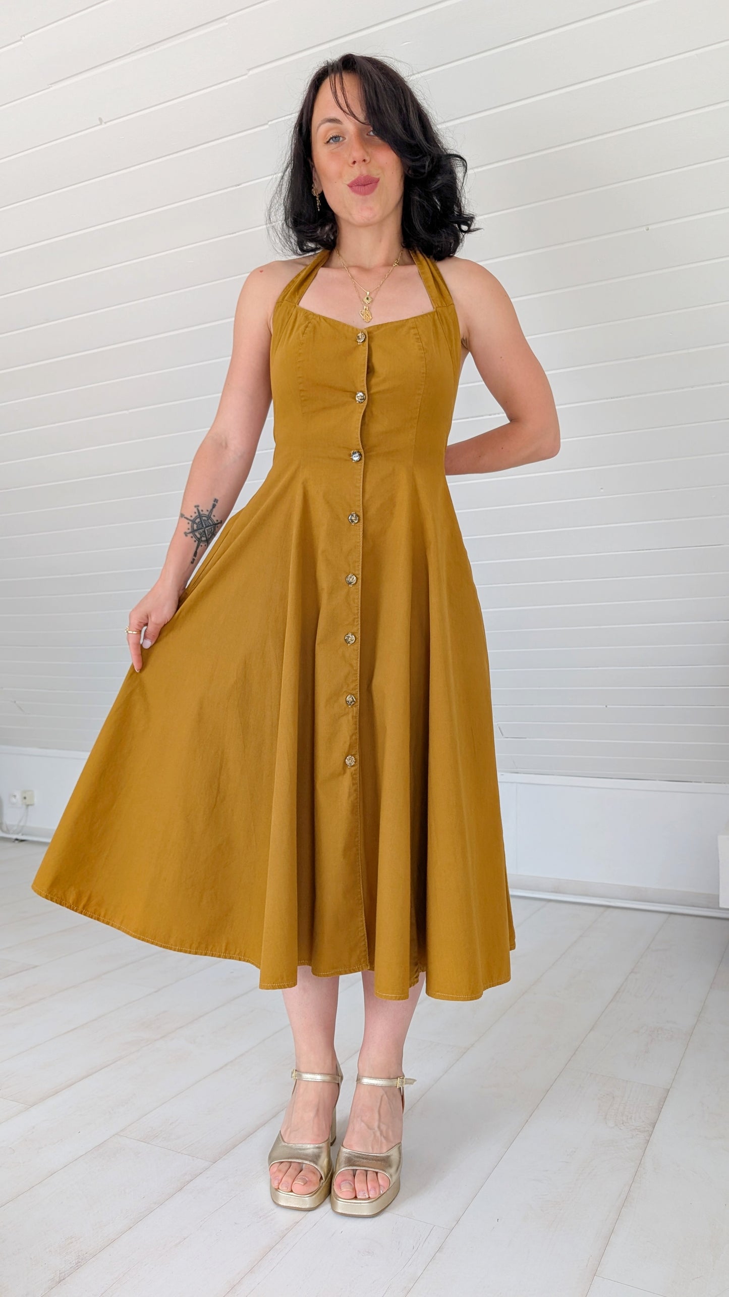 Robe 1980 coton T 38