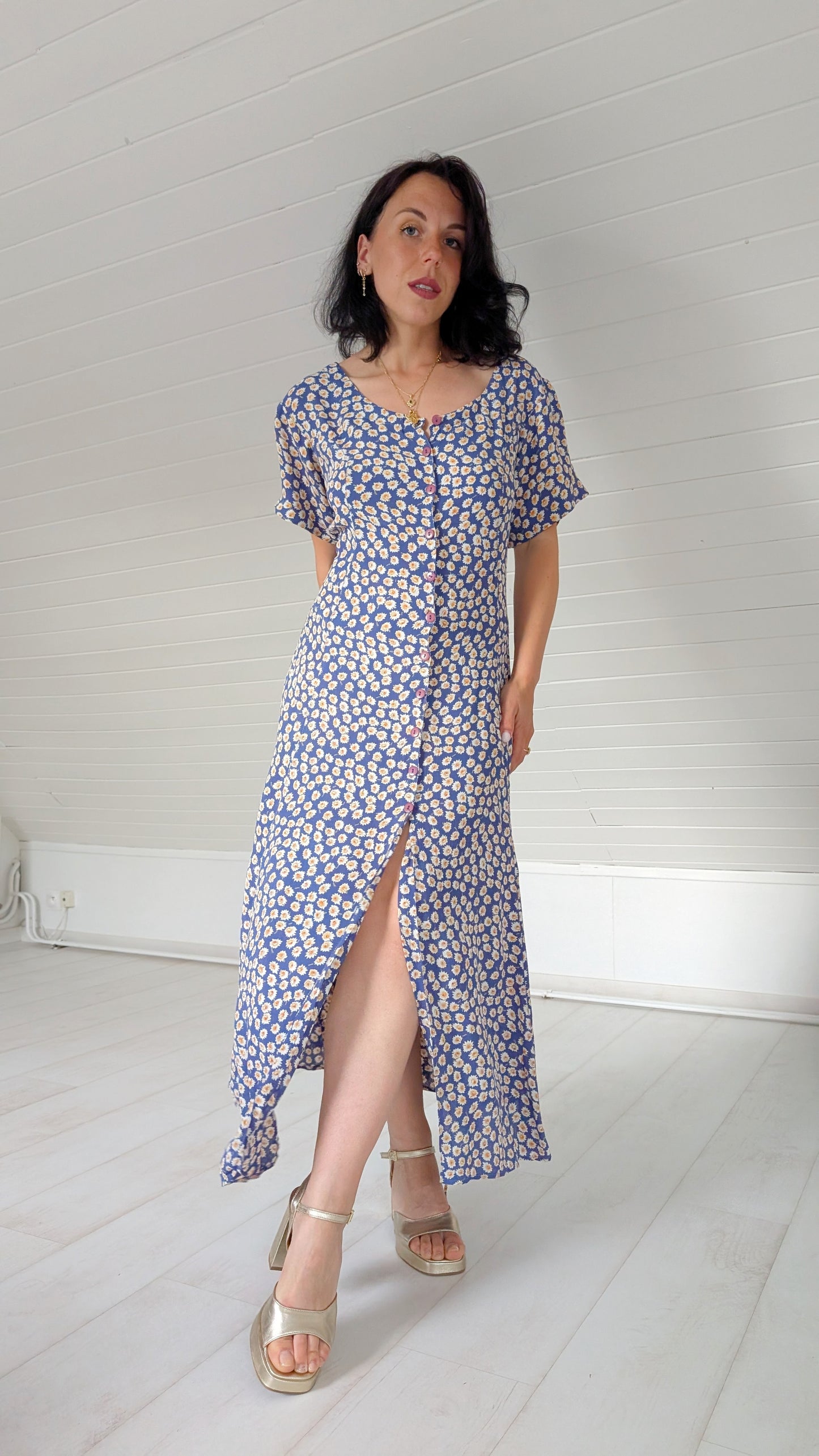Robe 90s viscose T38-40