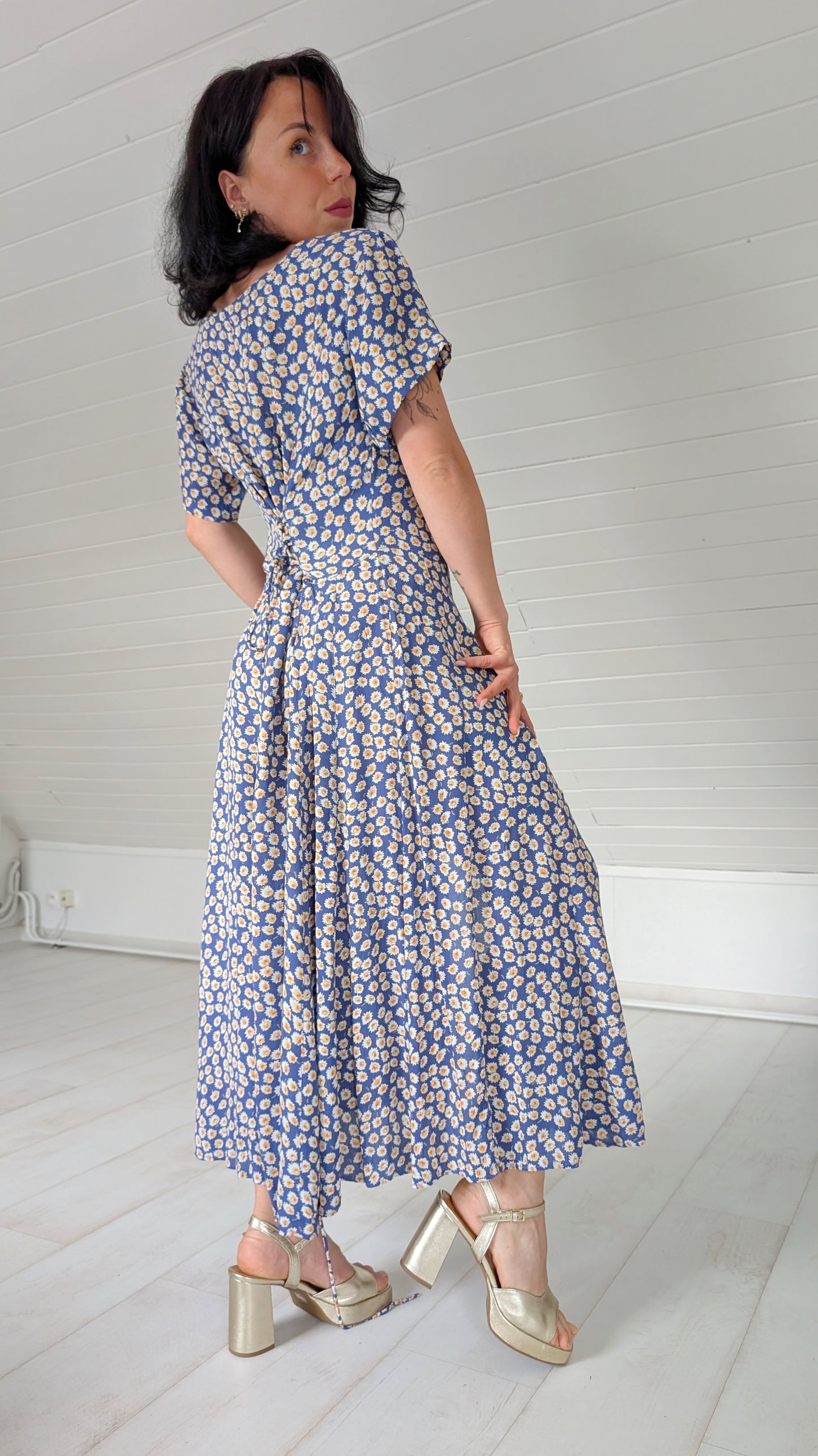Robe 90s viscose T38-40