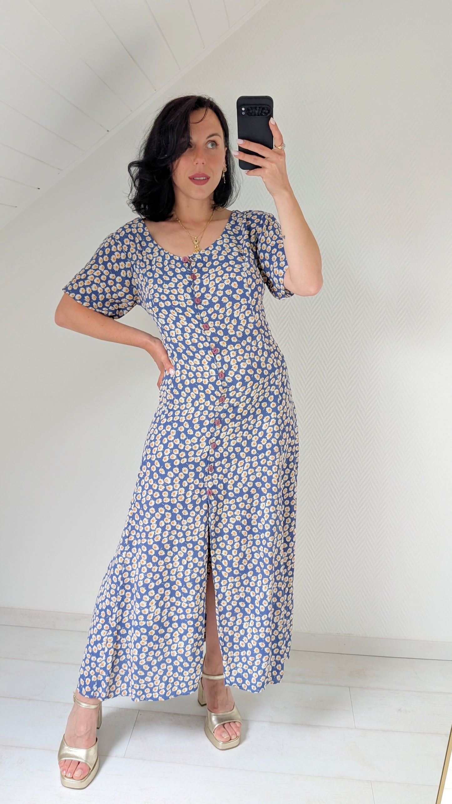 Robe 90s viscose T38-40