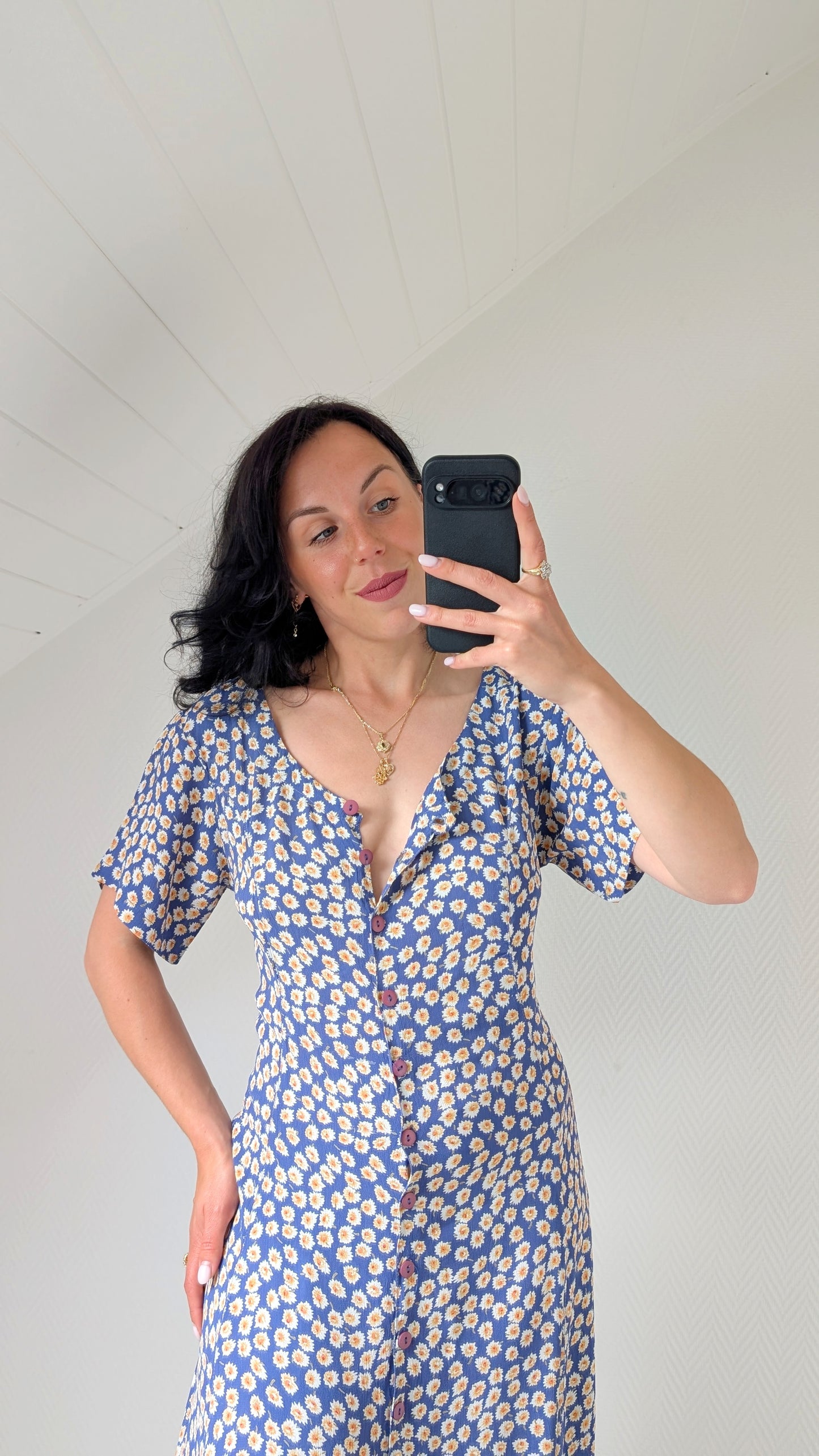 Robe 90s viscose T38-40