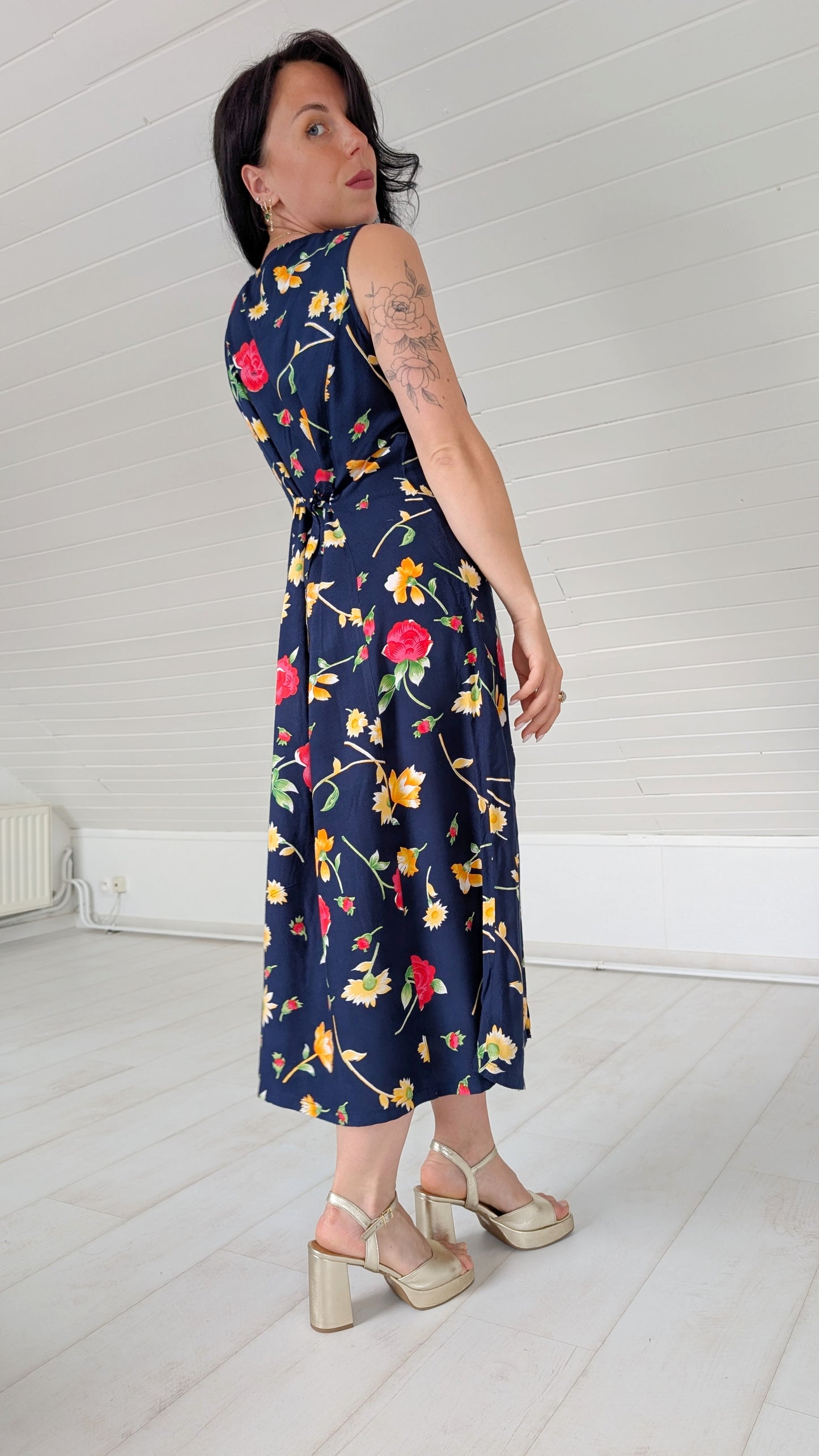Robe 90s viscose T40-42