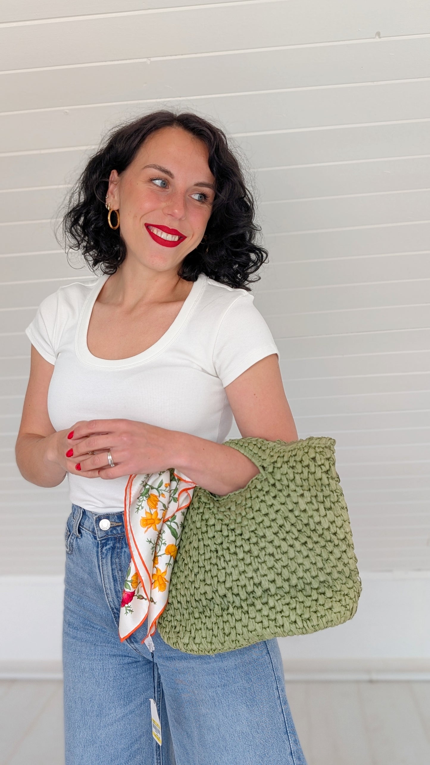 Petit sac paille en papier