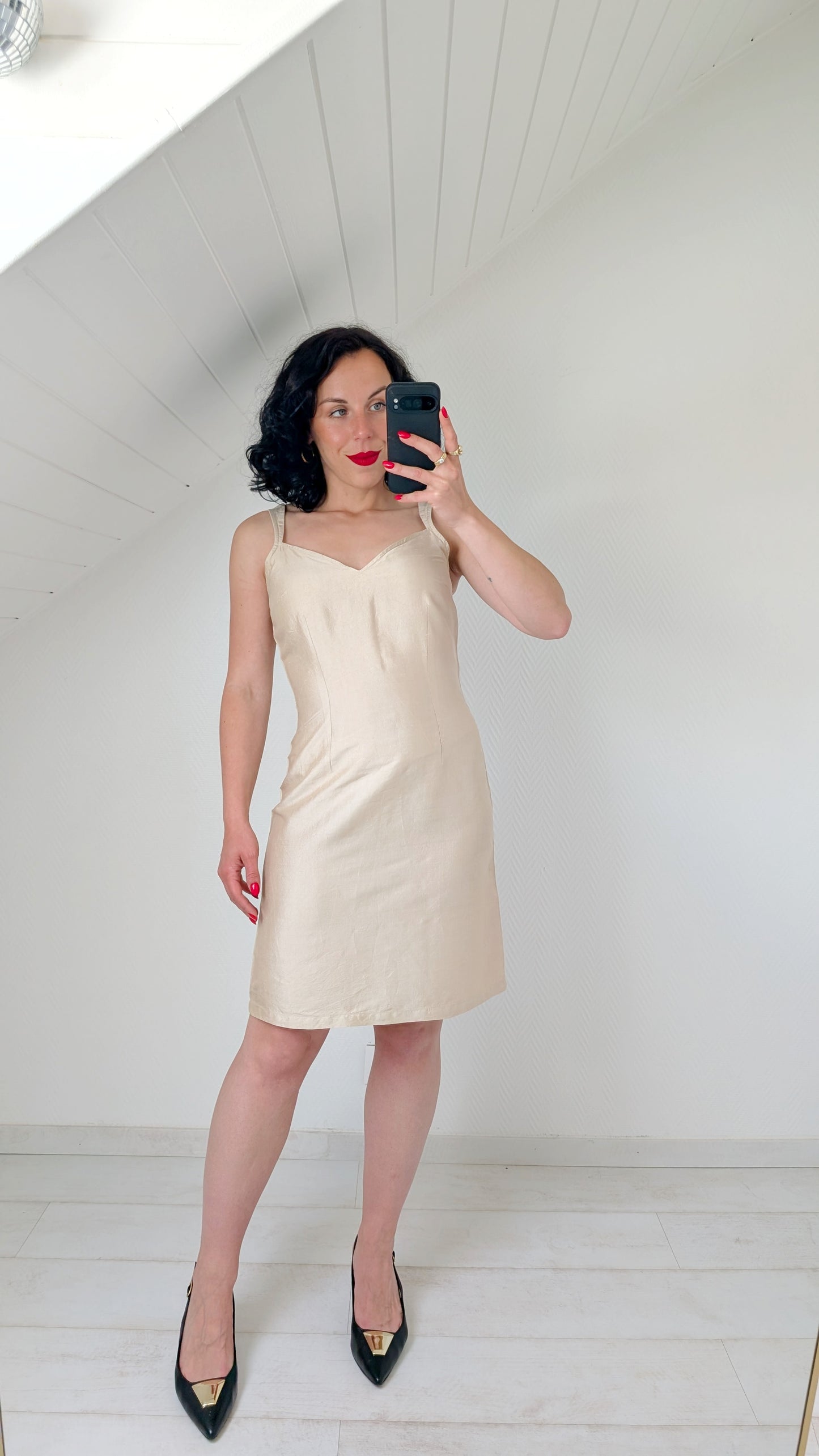 Robe soie 90s T36-38