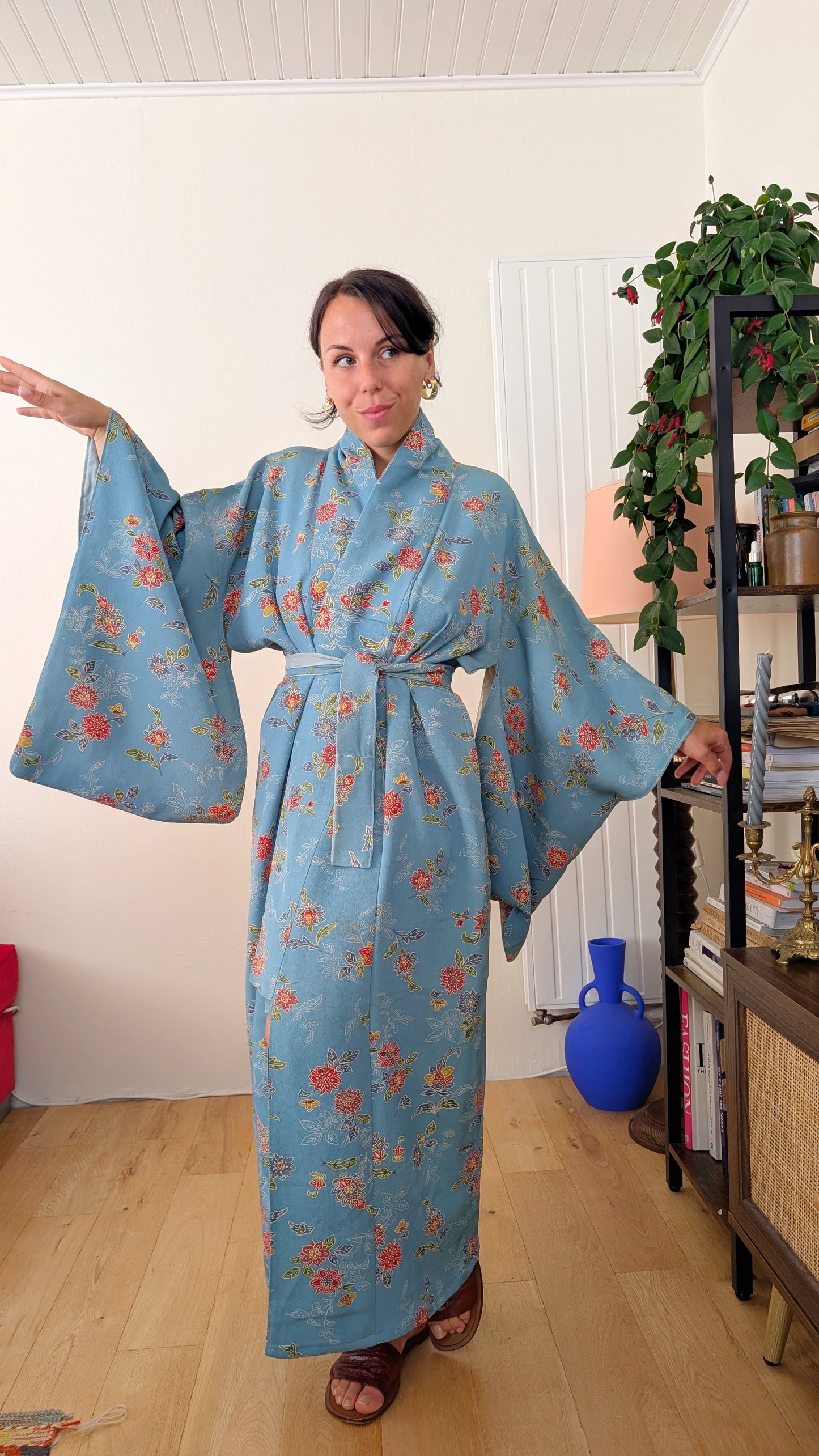 Kimono ancien en soie