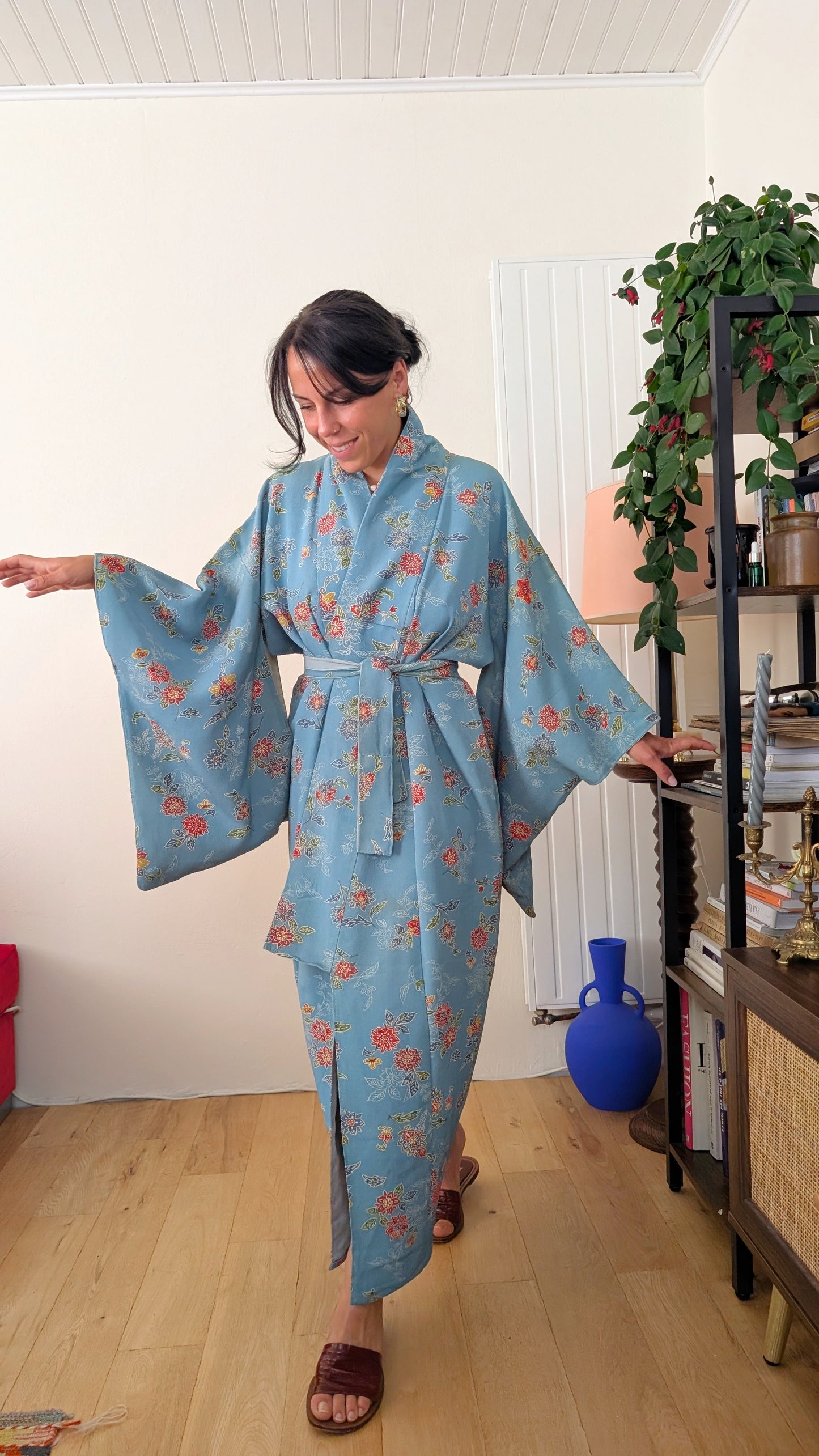 Kimono ancien en soie