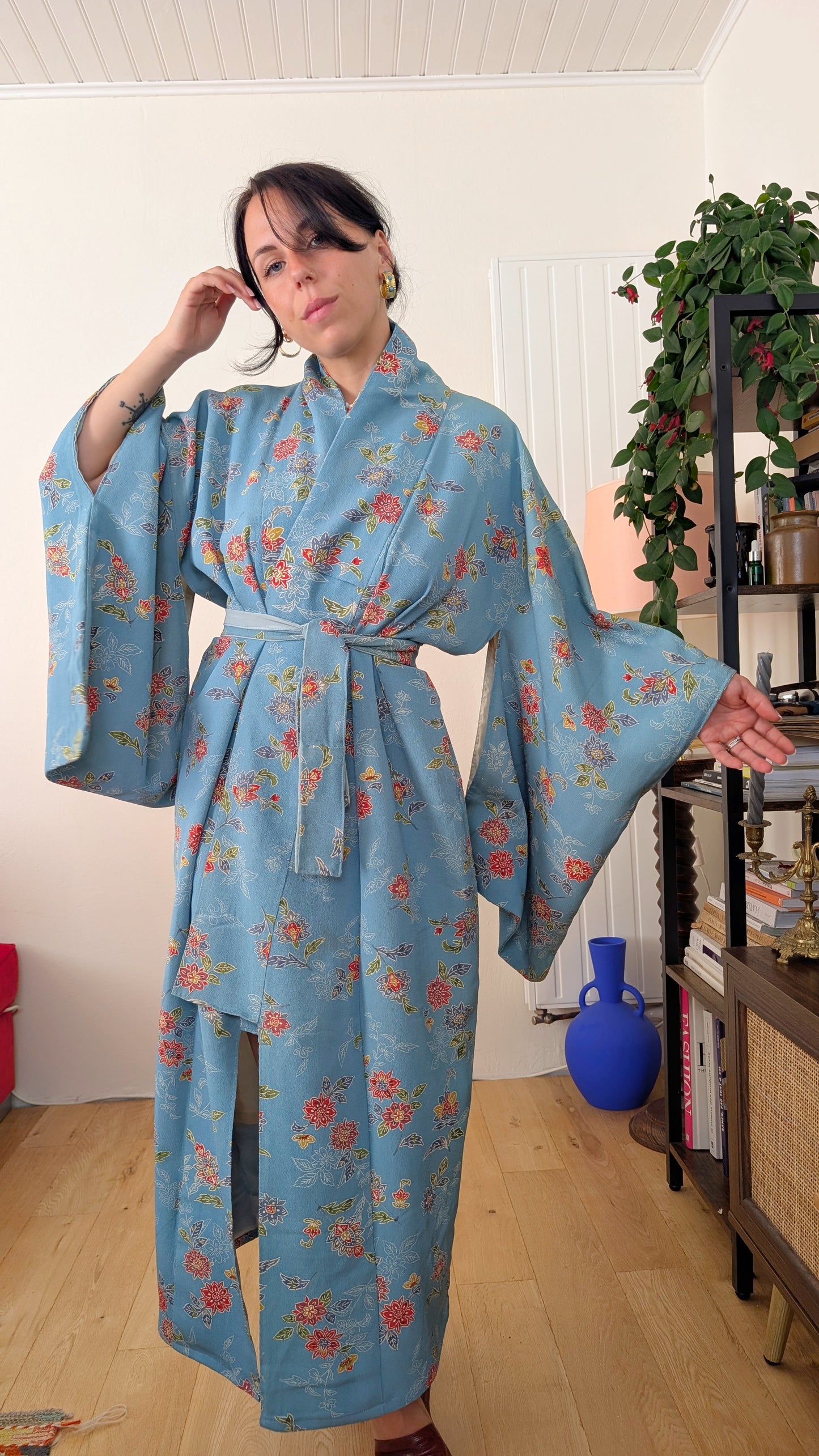 Kimono ancien en soie