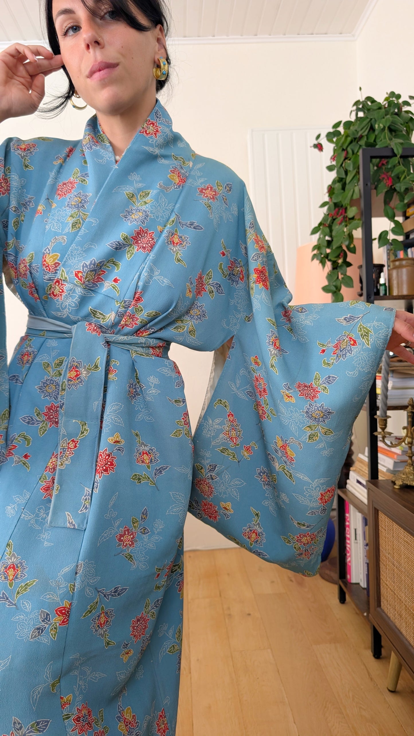 Kimono ancien en soie