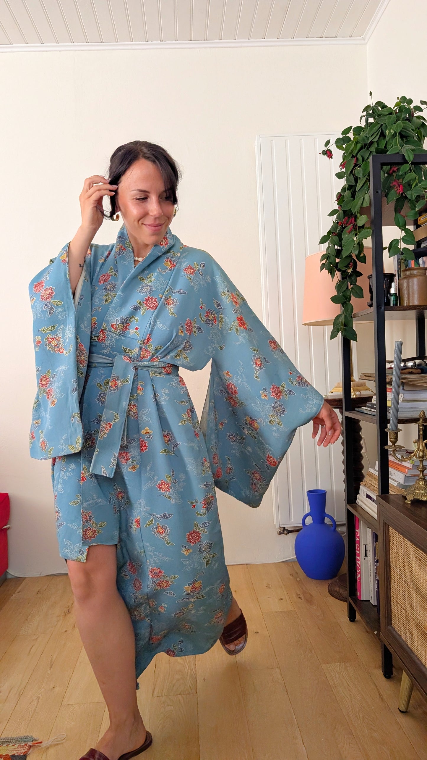 Kimono ancien en soie
