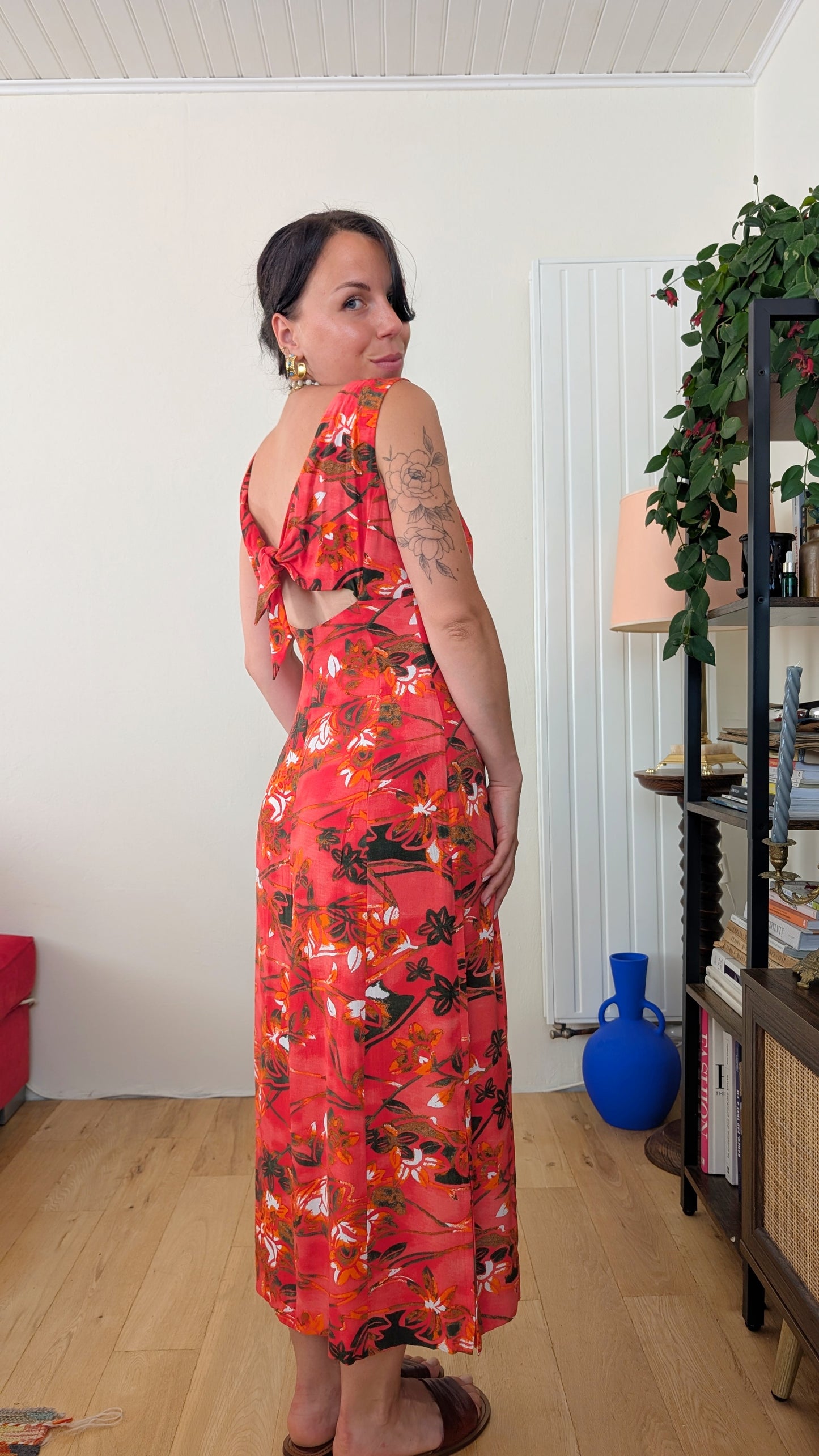 Robe maxi viscose T36