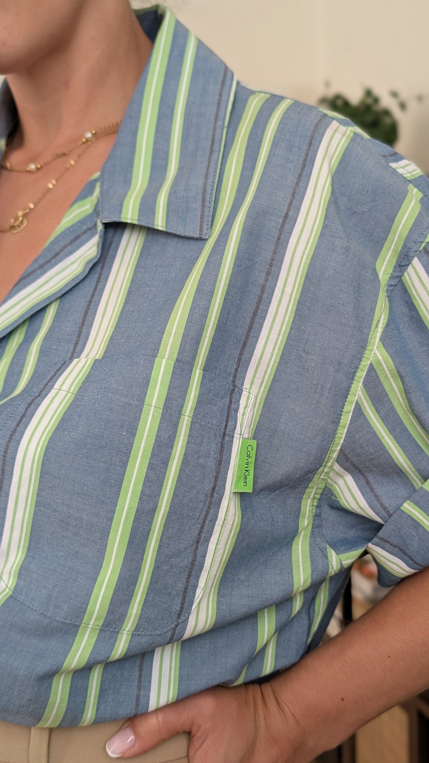 Chemise coton Calvin Klein T40-42