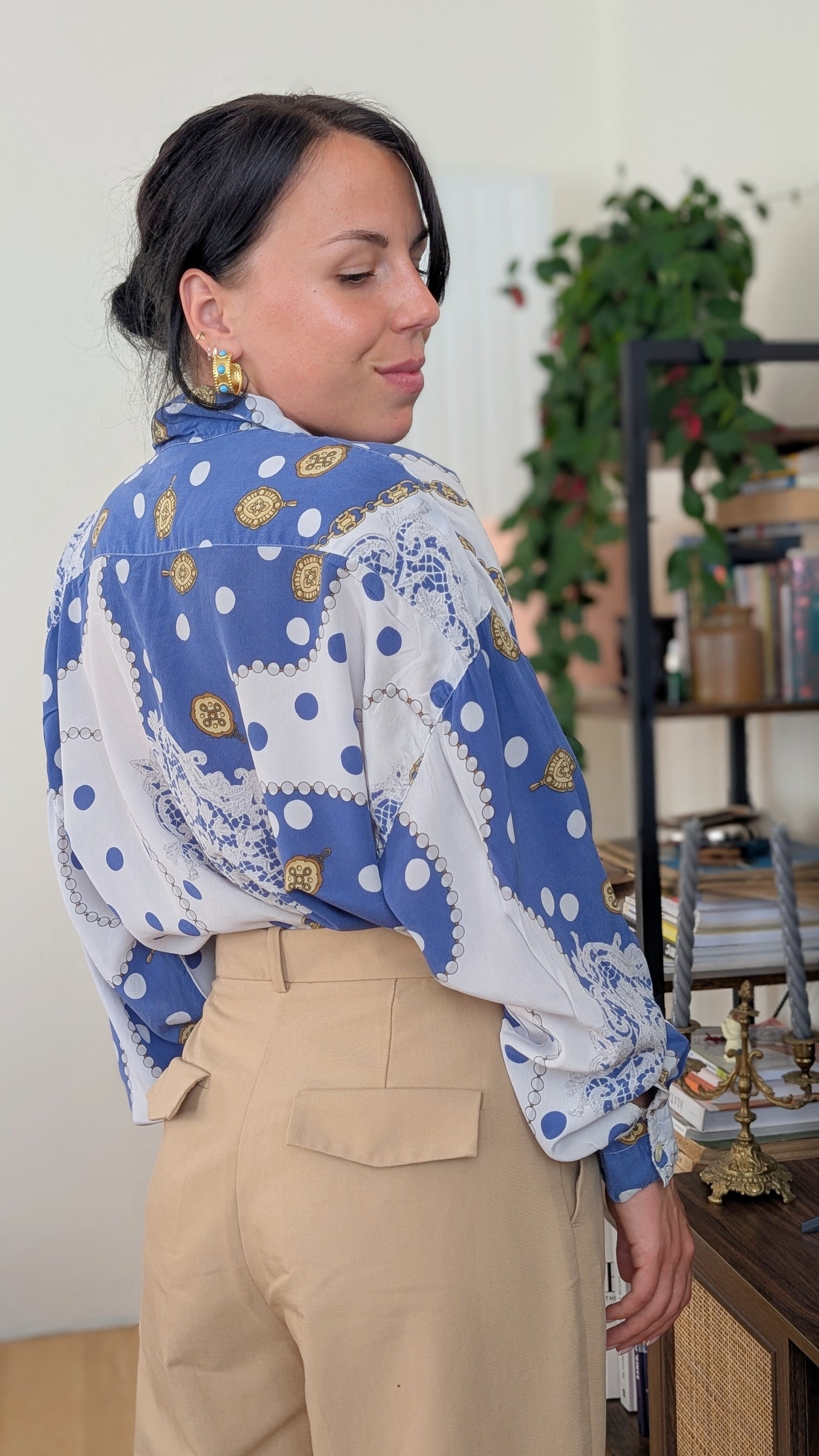 Blouse 80s Roccobarocco du 34 au 44