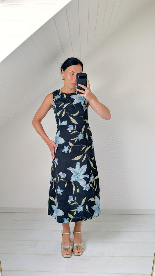 Robe soie 90s T38