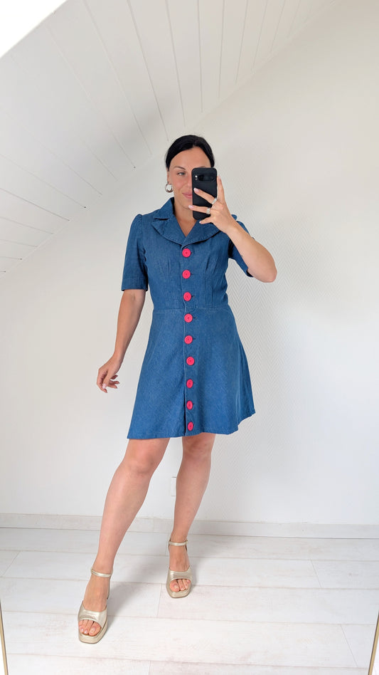 Robe coton 70s T36