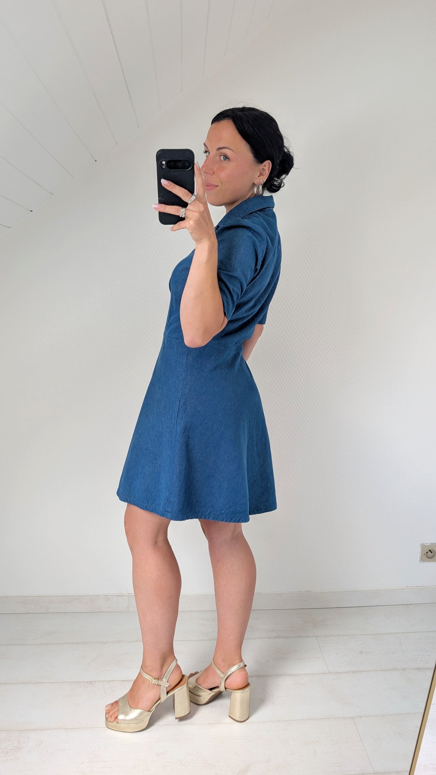Robe coton 70s T36