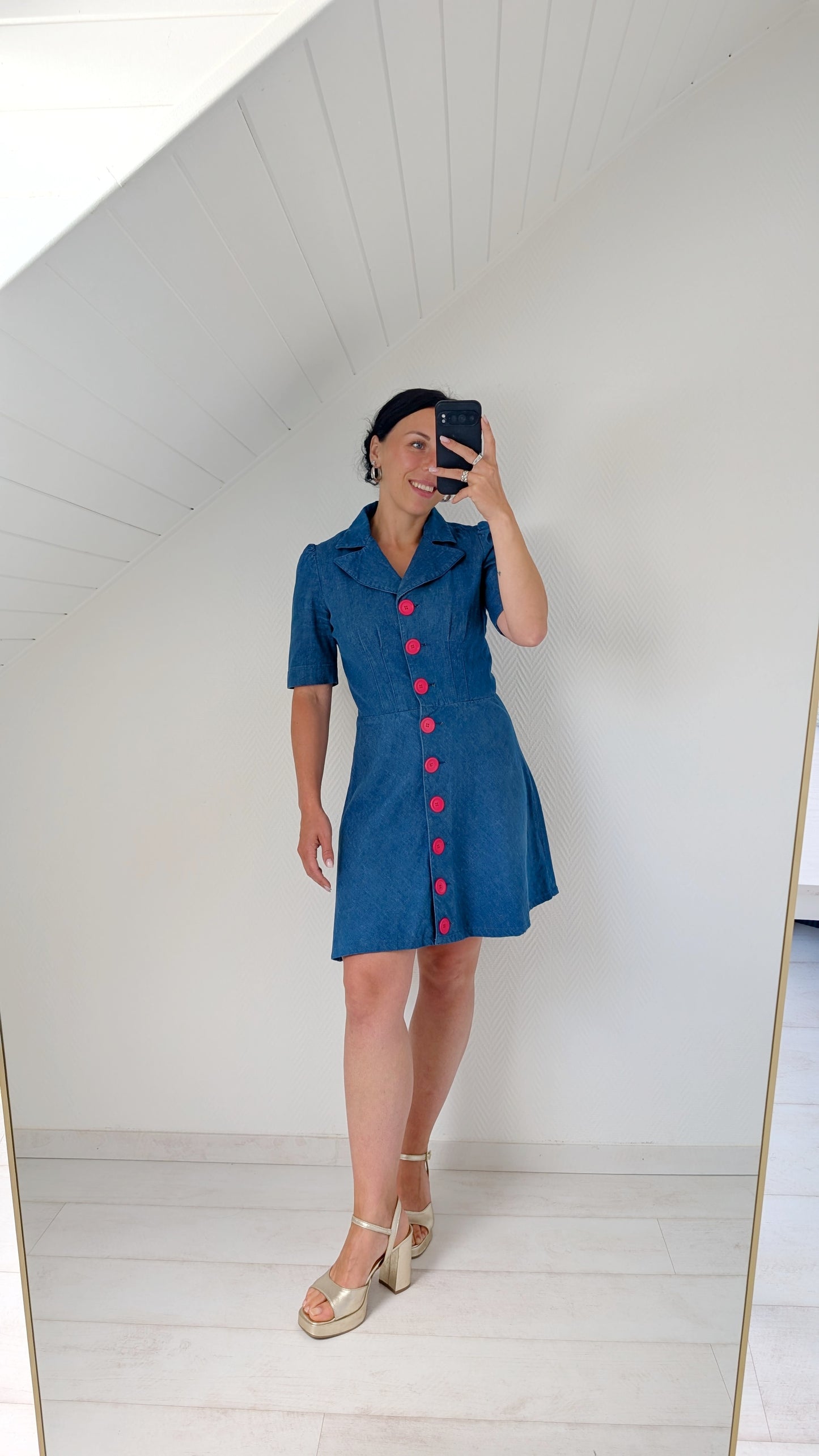 Robe coton 70s T36