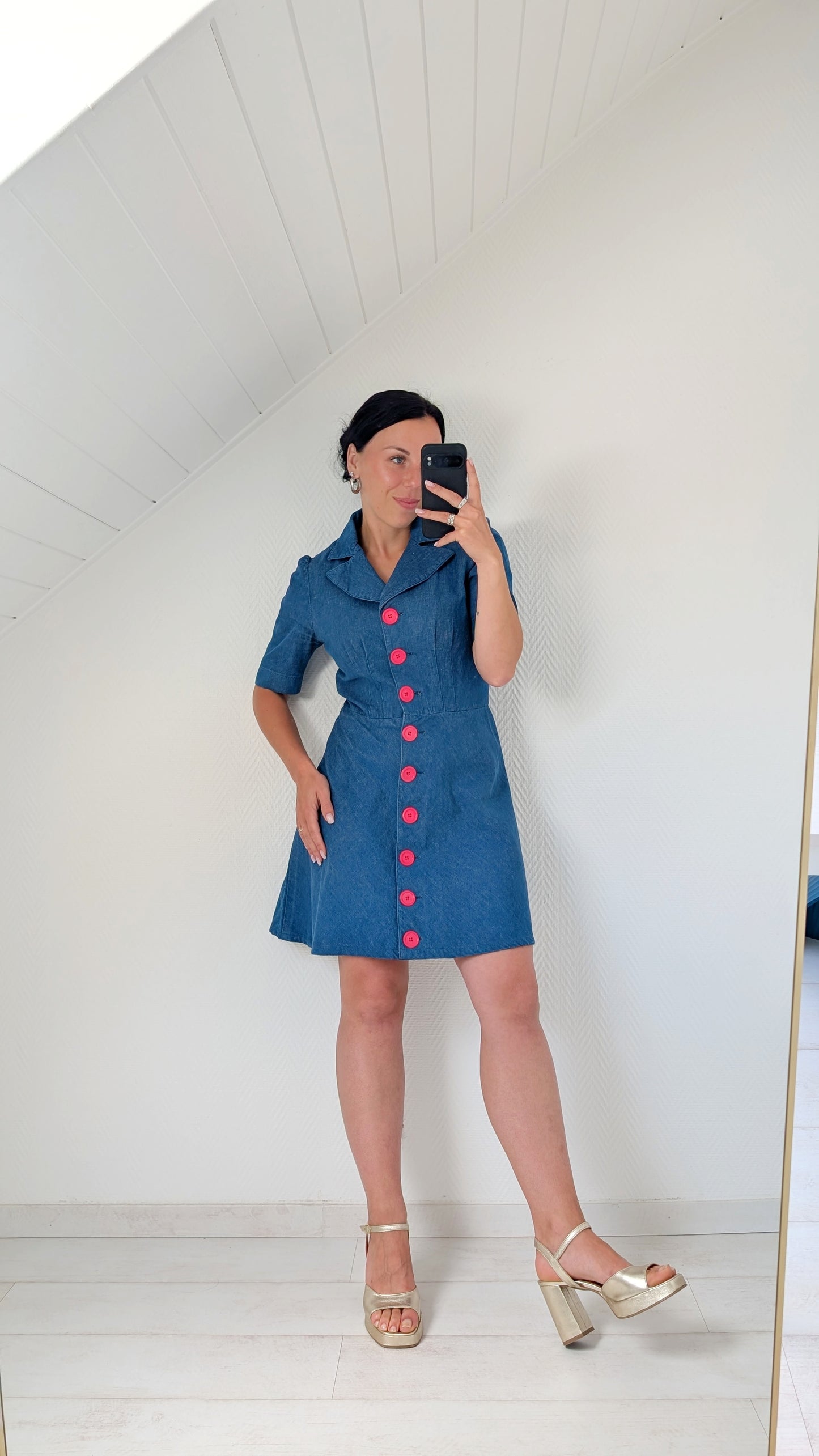 Robe coton 70s T36