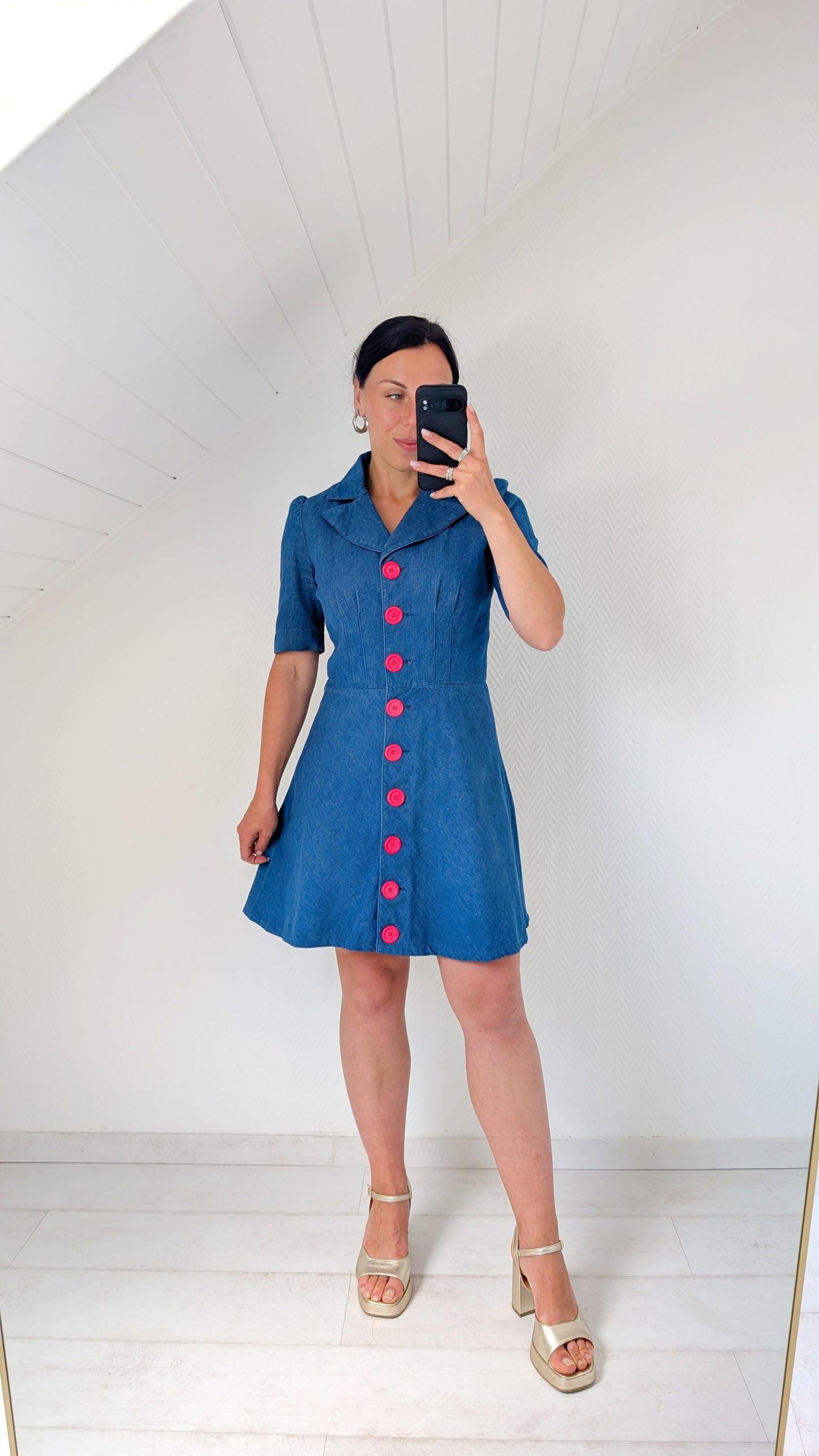 Robe coton 70s T36