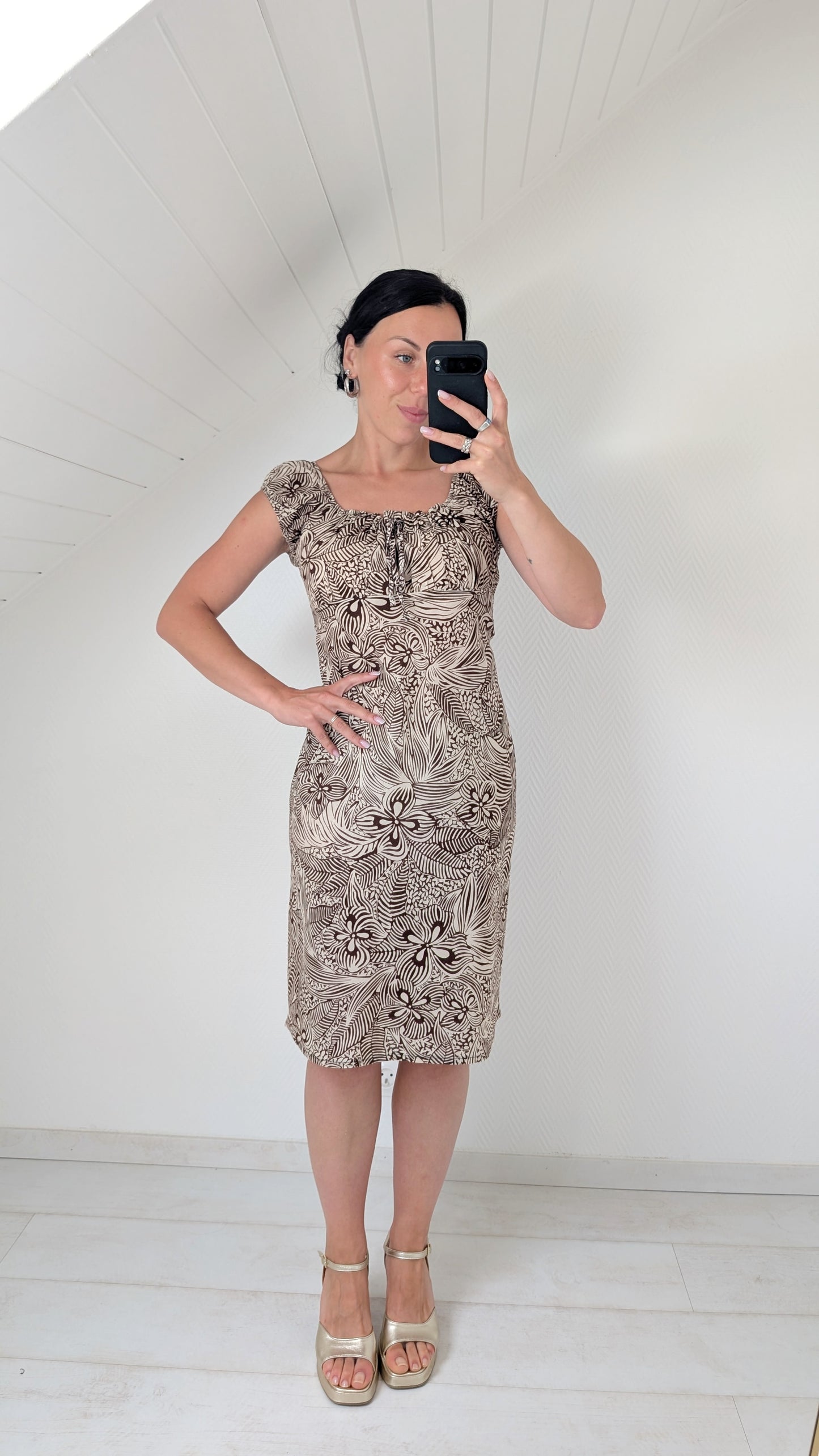 Robe coton fabriquée en France T38
