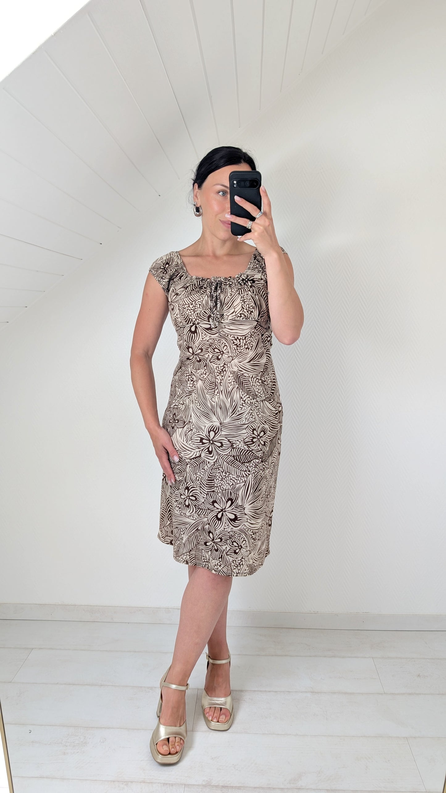 Robe coton fabriquée en France T38