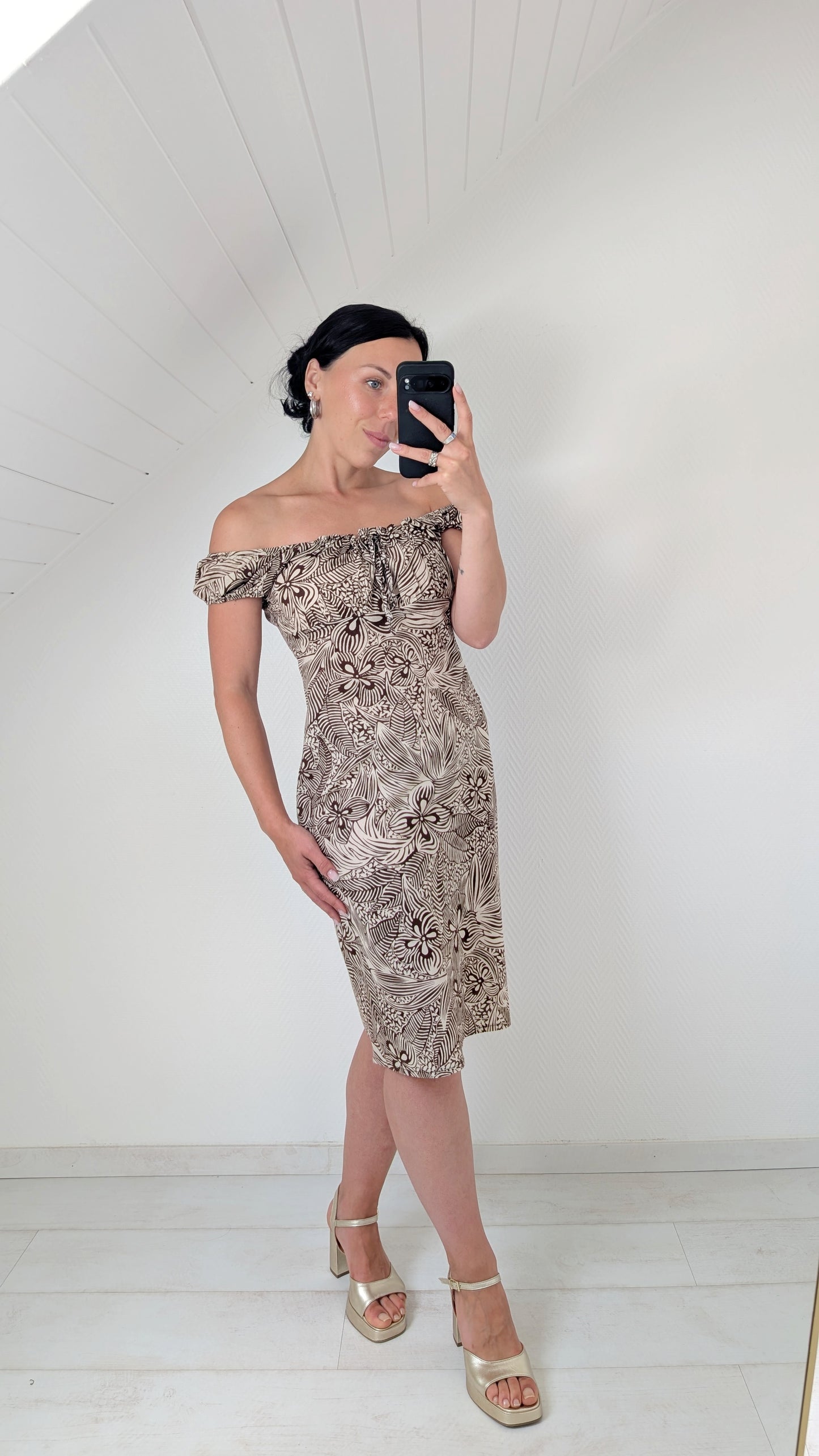 Robe coton fabriquée en France T38