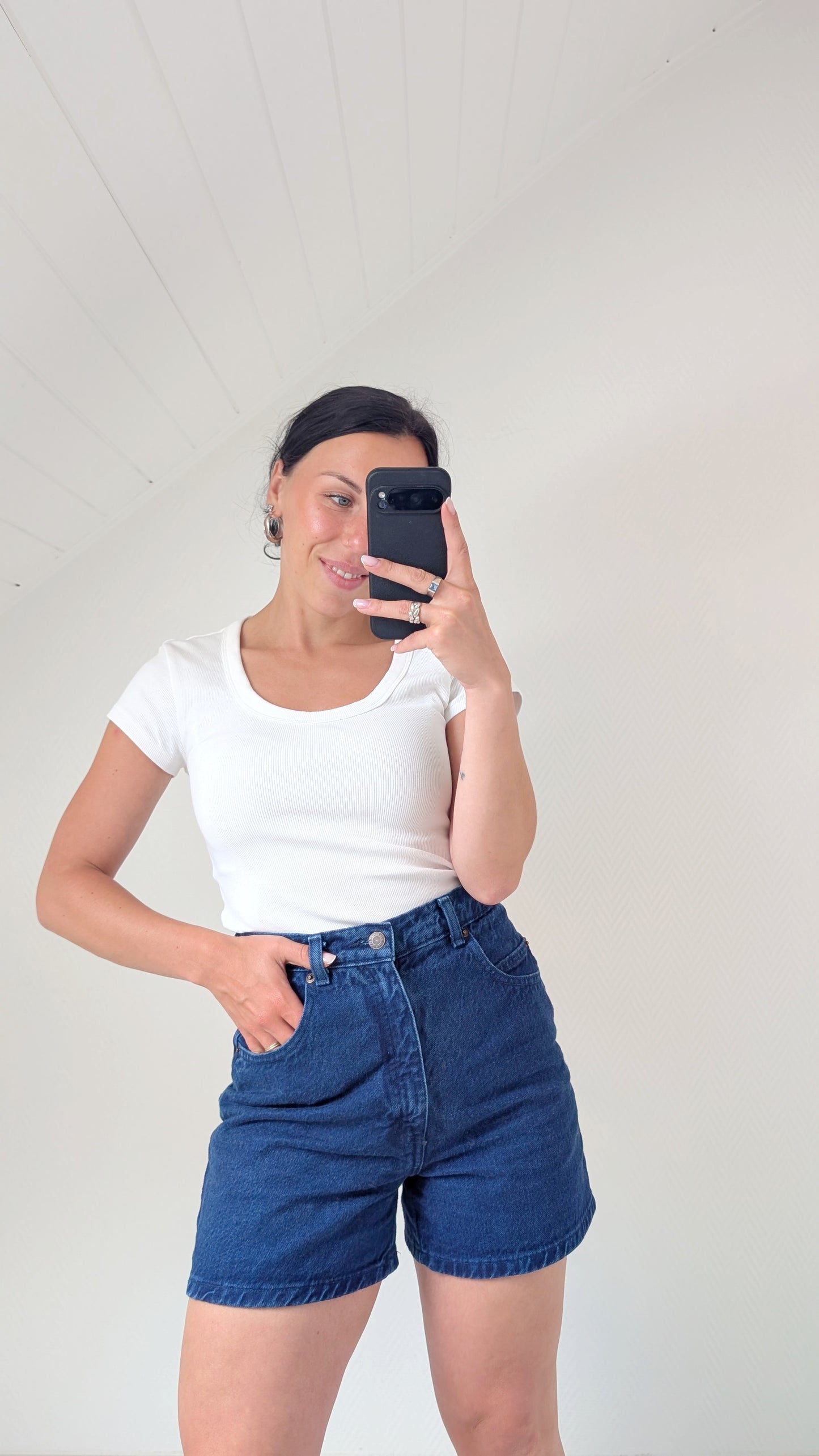 Short denim 90s T36