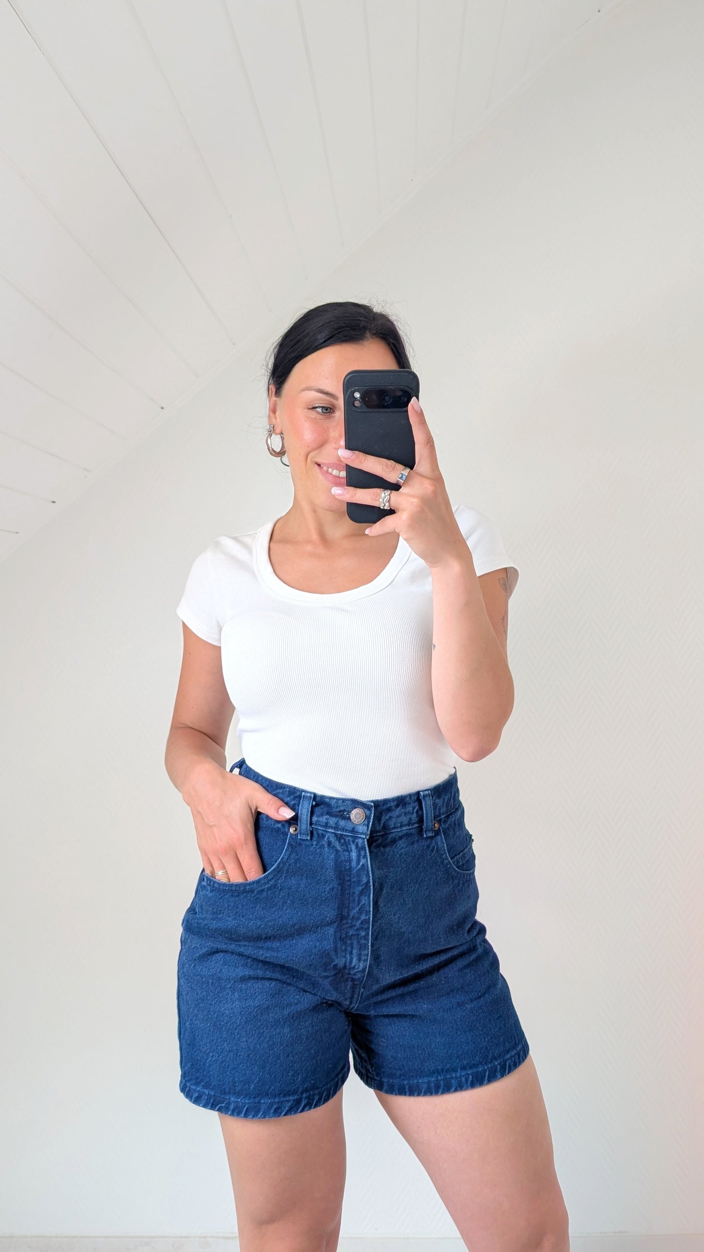 Short denim 90s T36