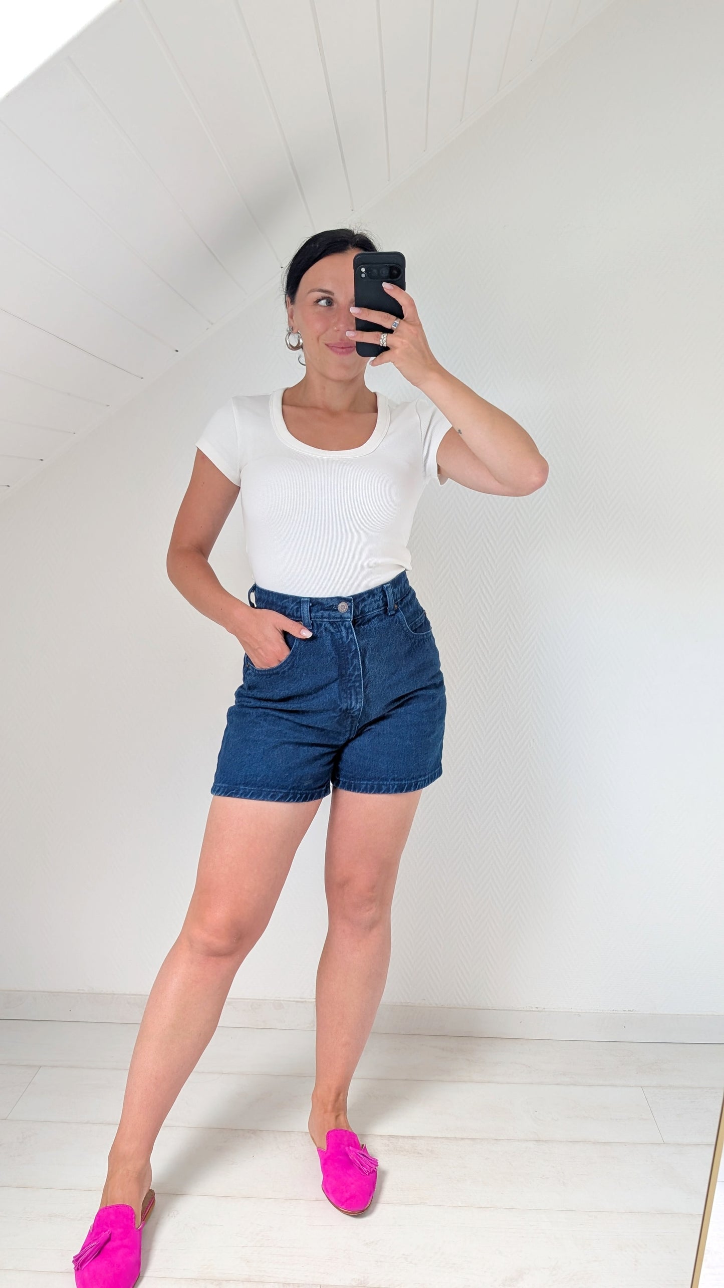 Short denim 90s T36