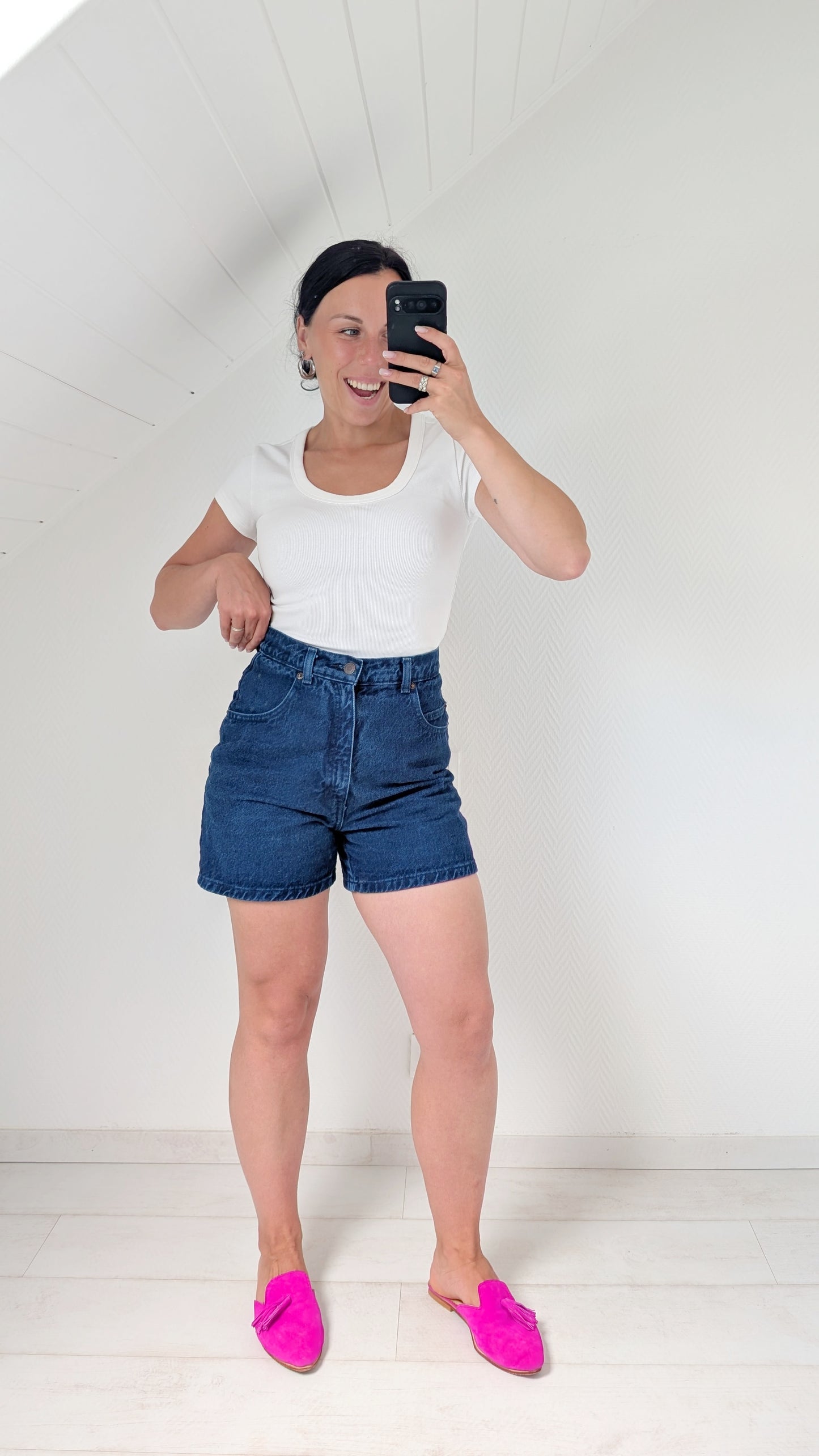 Short denim 90s T36