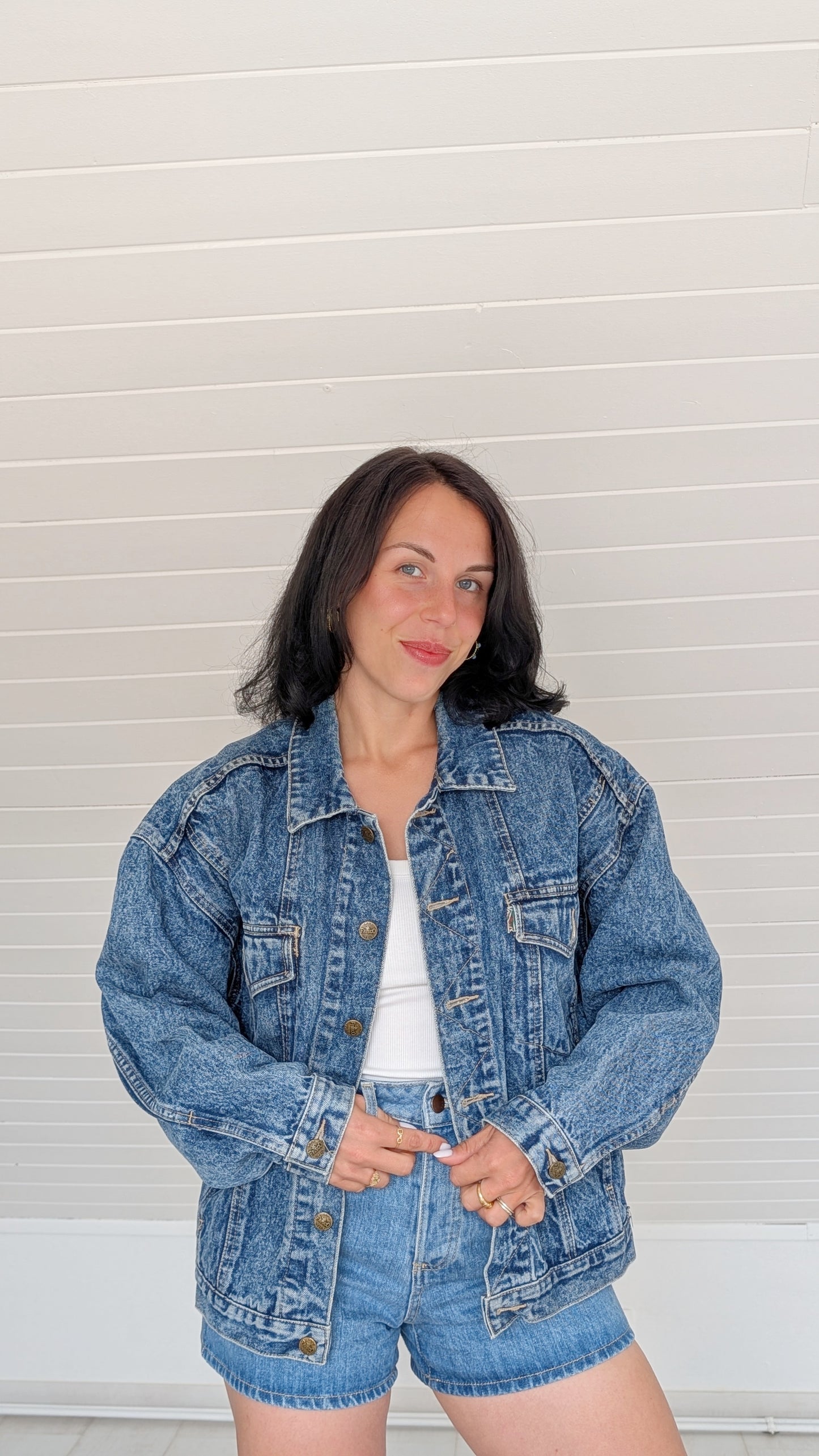 Veste jeans 80s T40-42