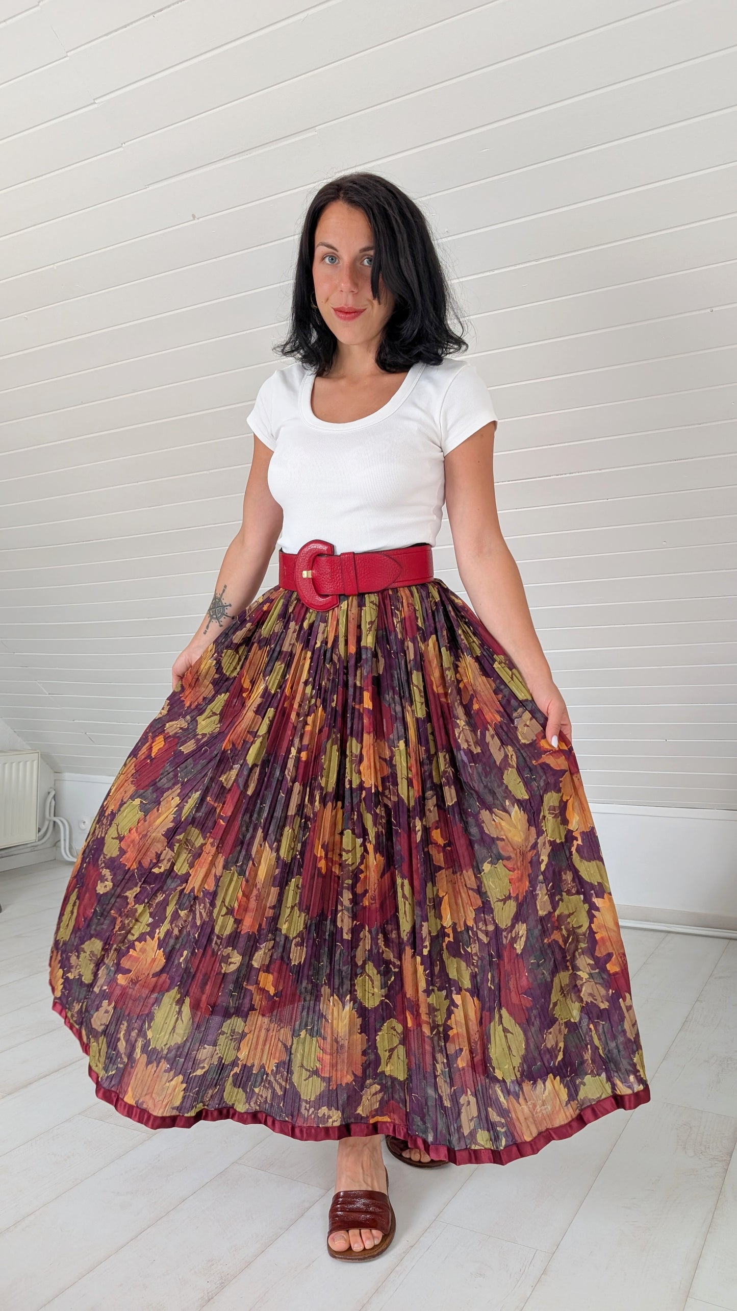 Jupe maxi viscose T38-40