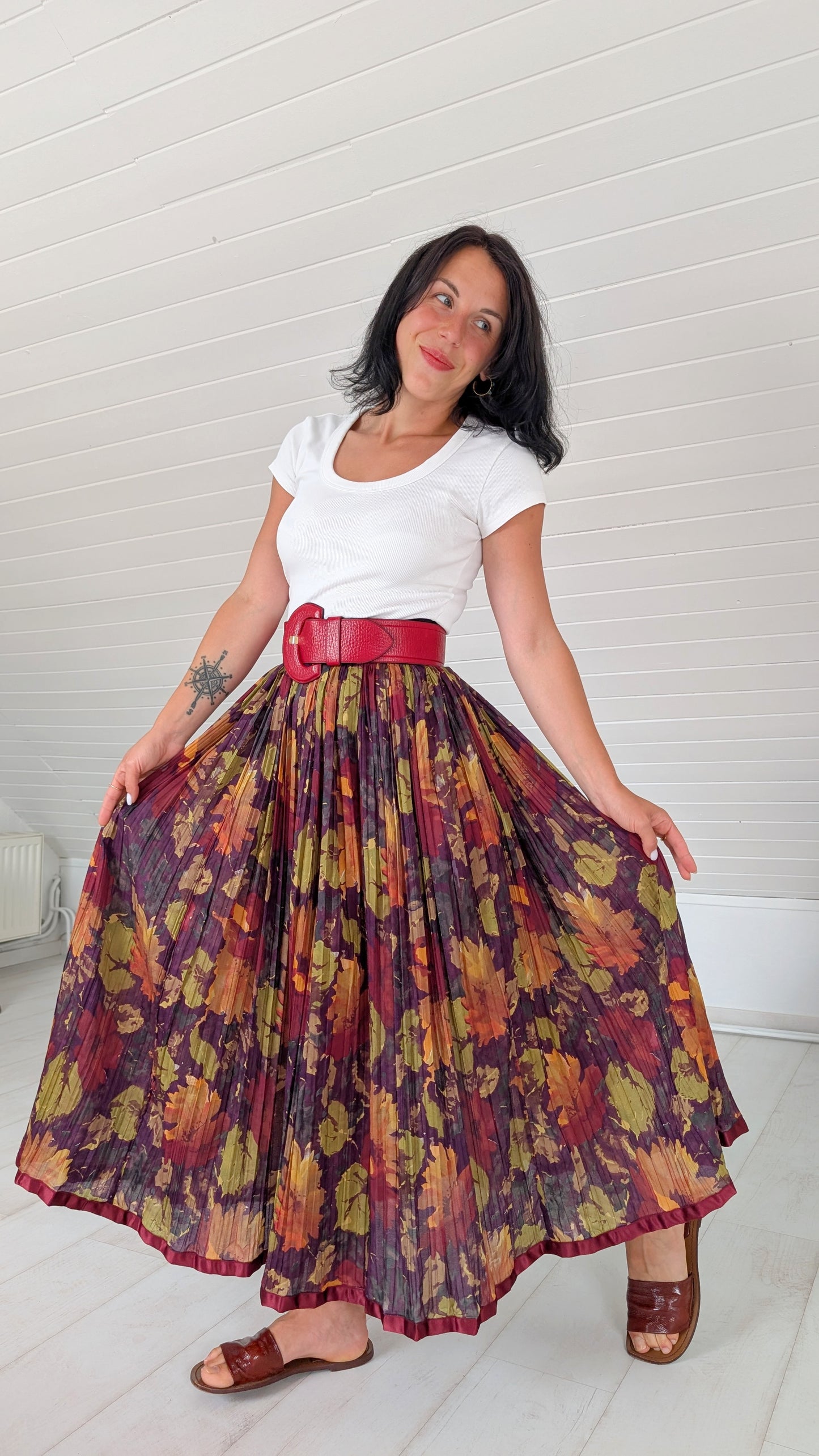 Jupe maxi viscose T38-40