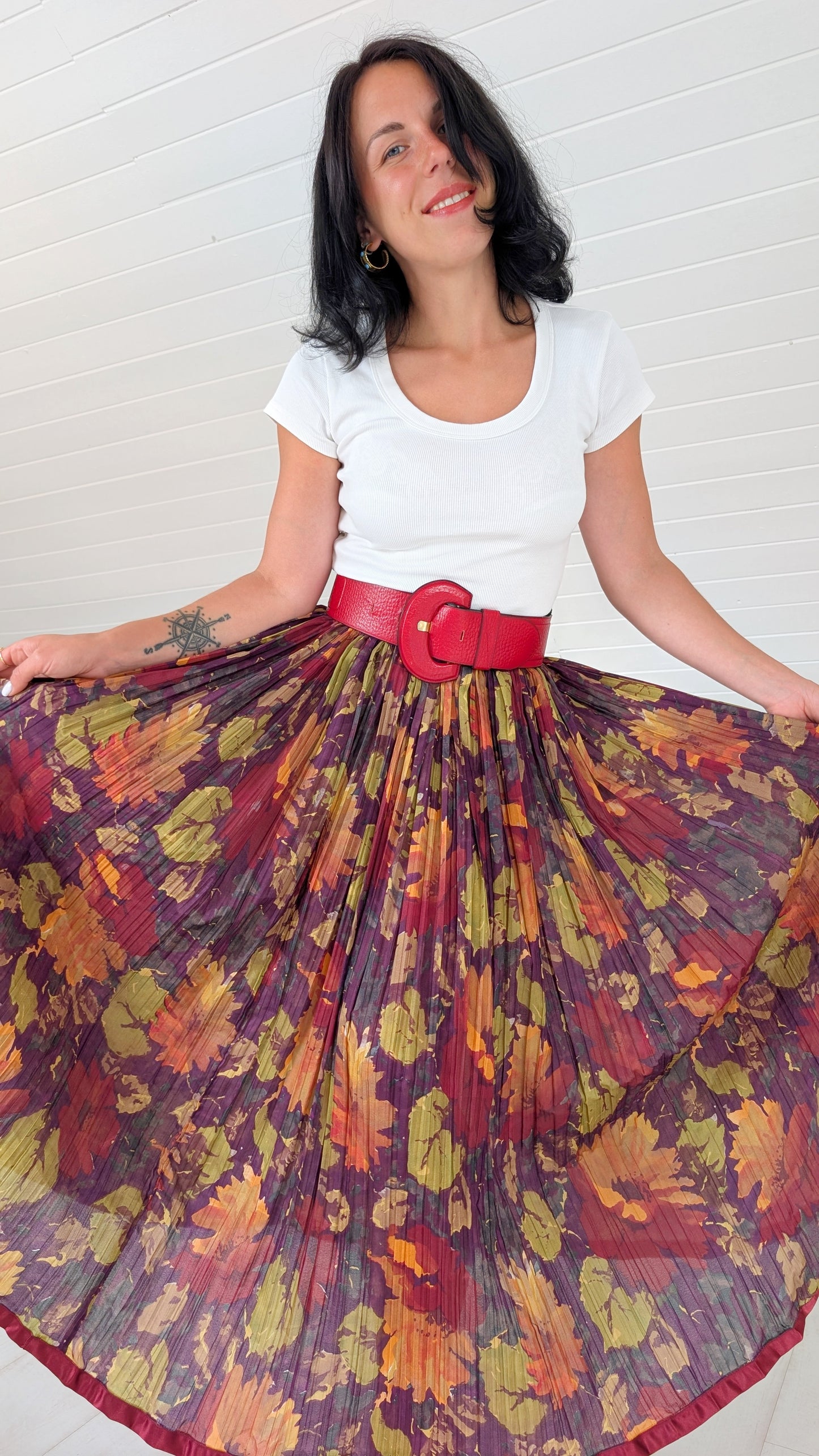 Jupe maxi viscose T38-40