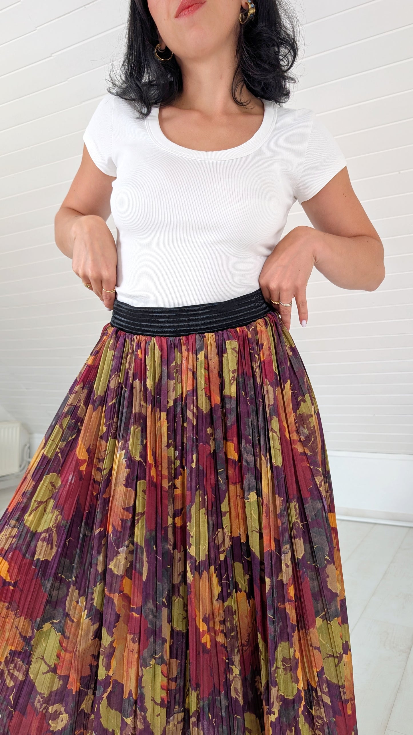 Jupe maxi viscose T38-40