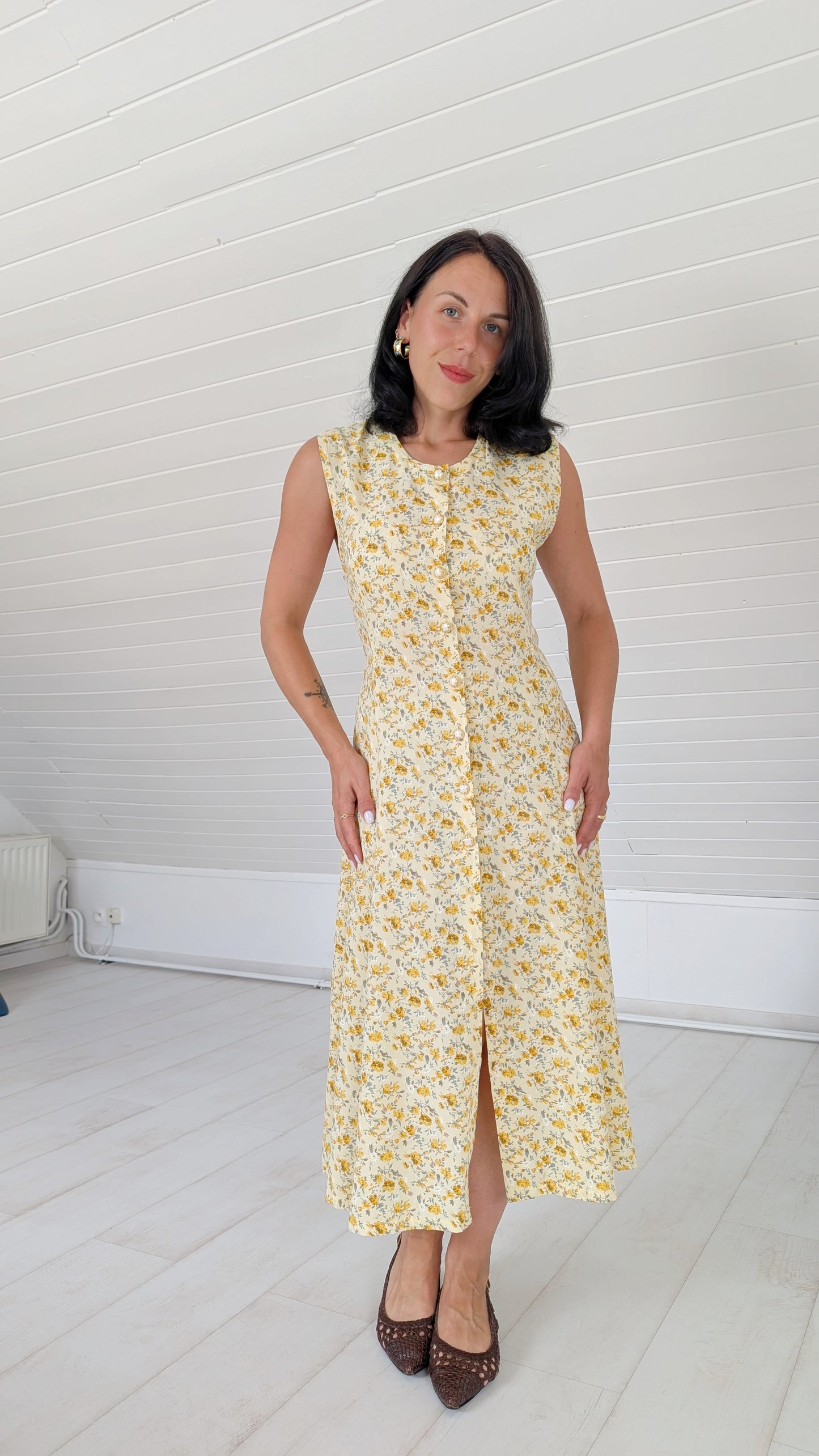 Robe coton maxi T36