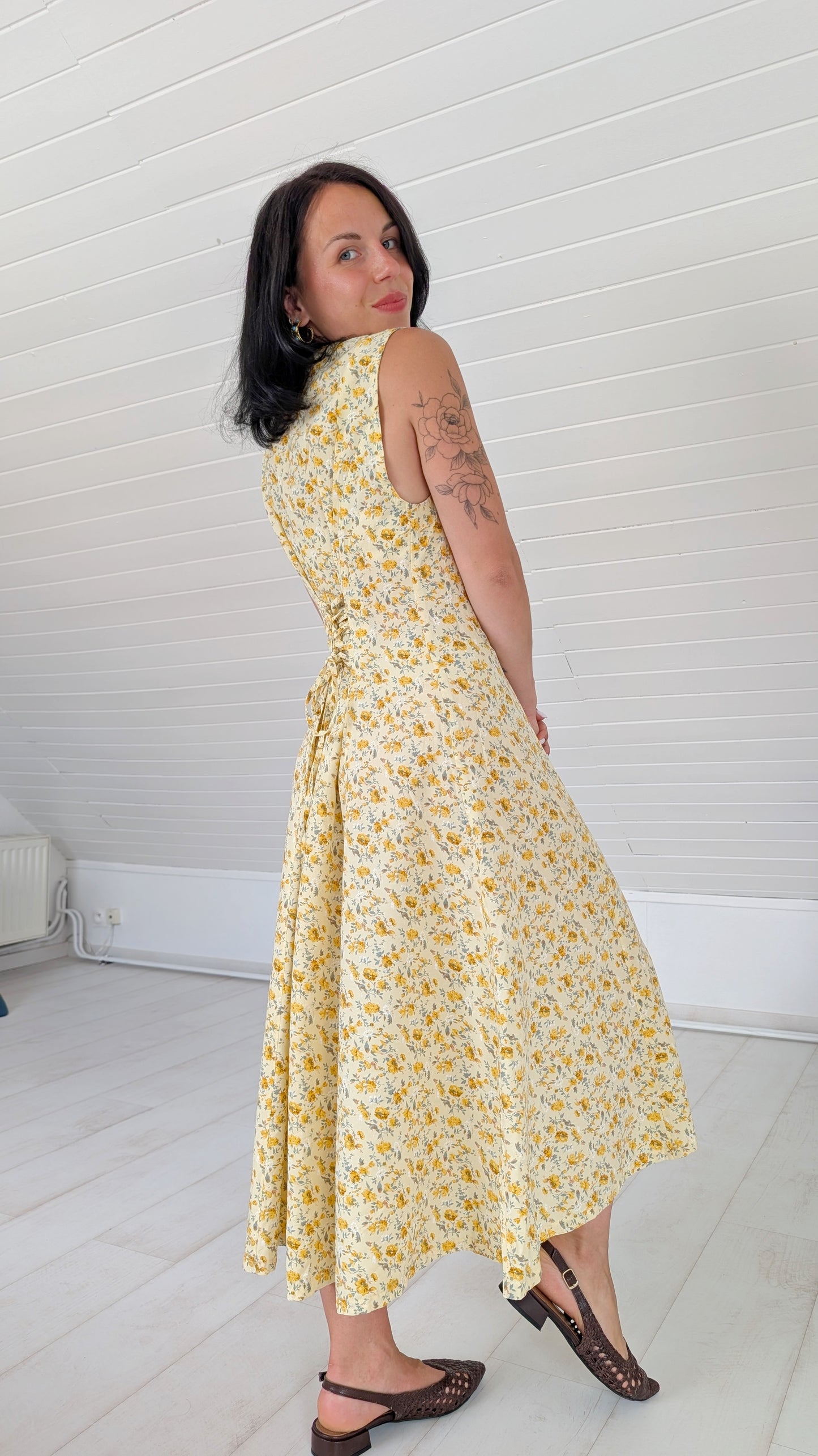Robe coton maxi T36