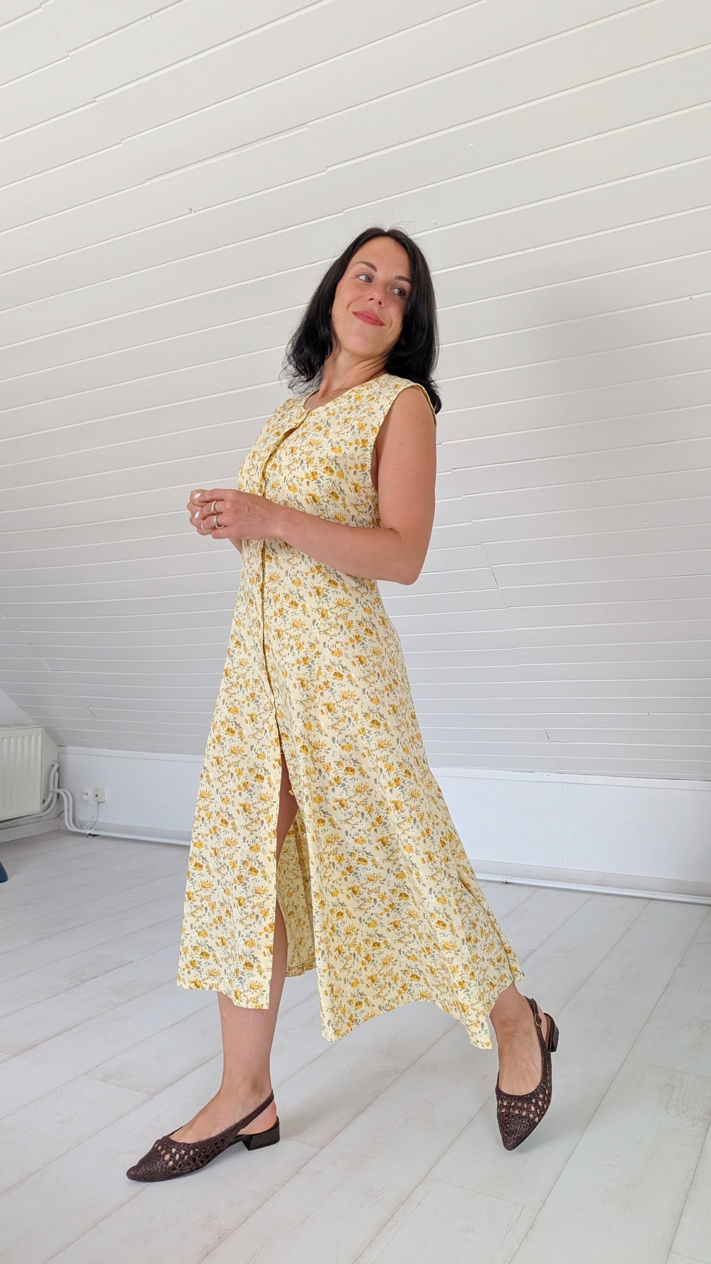 Robe coton maxi T36