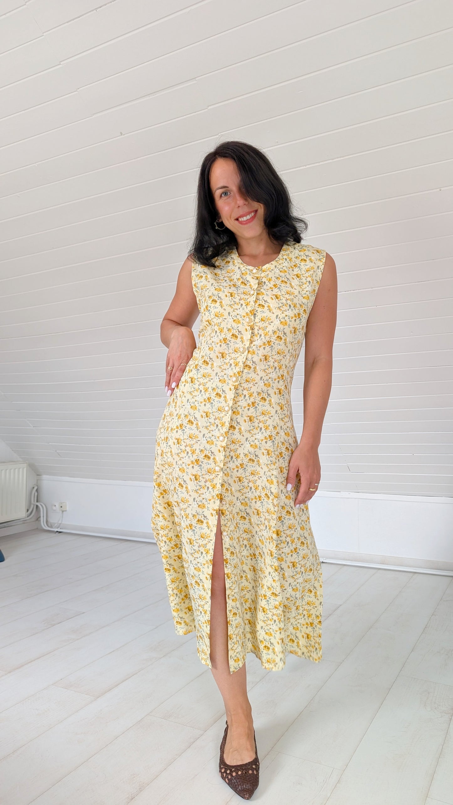 Robe coton maxi T36