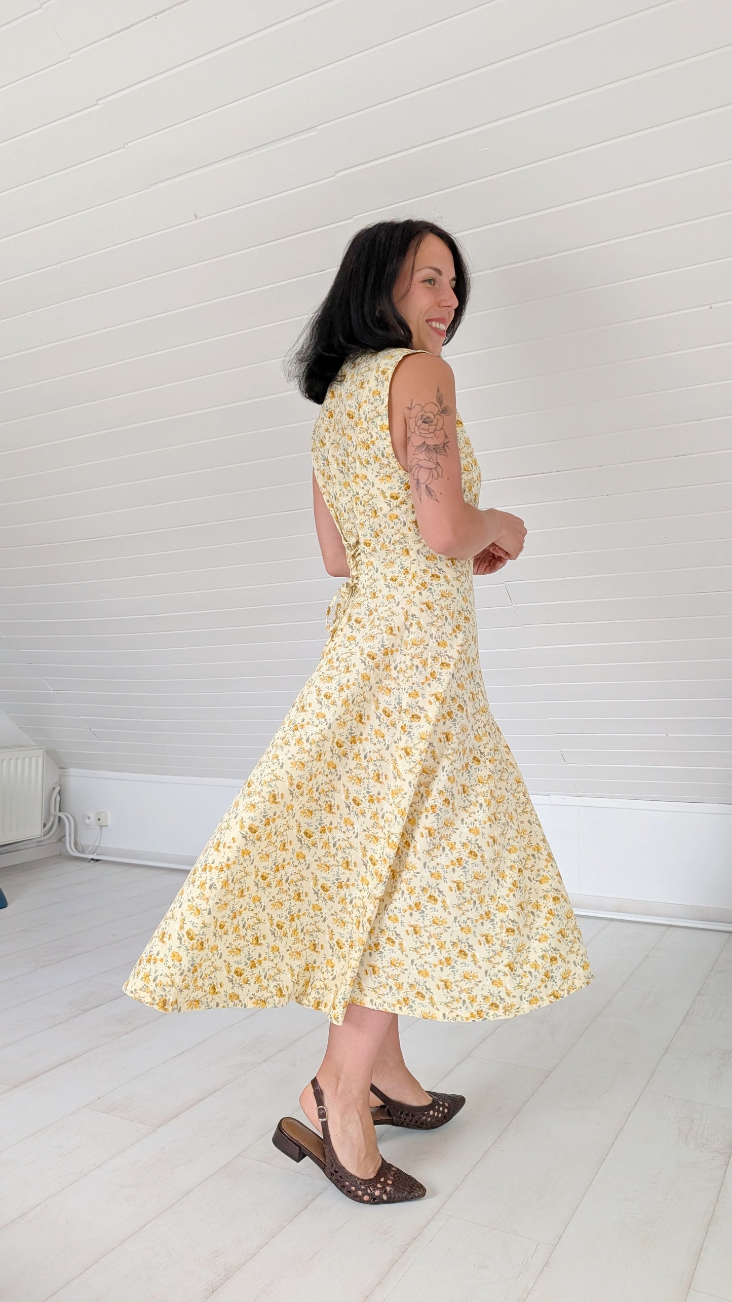 Robe coton maxi T36