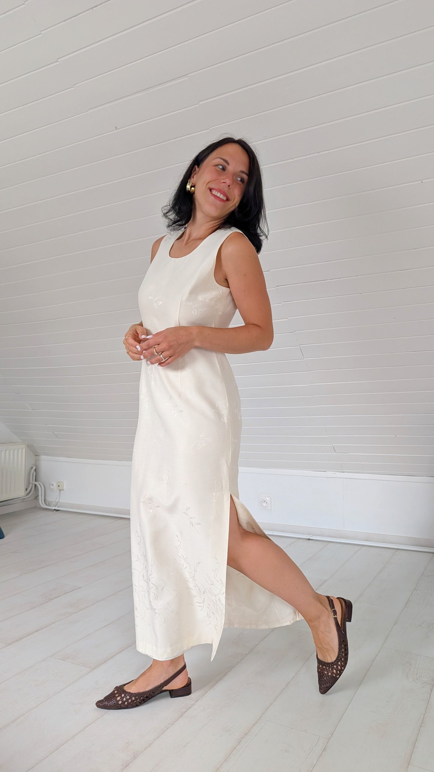 Robe viscose 90s T38