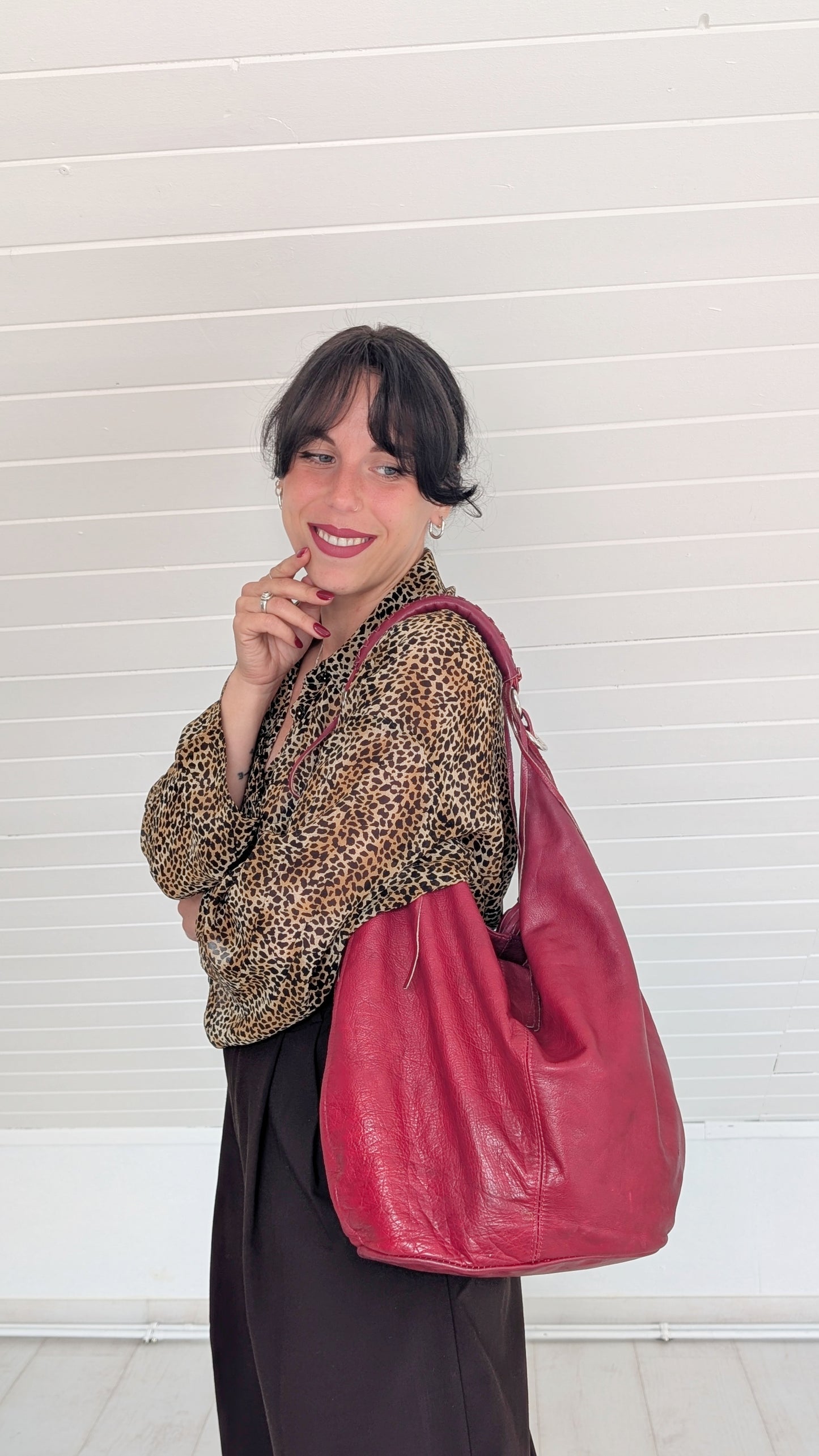 Sac cuir fabriqué en Italie