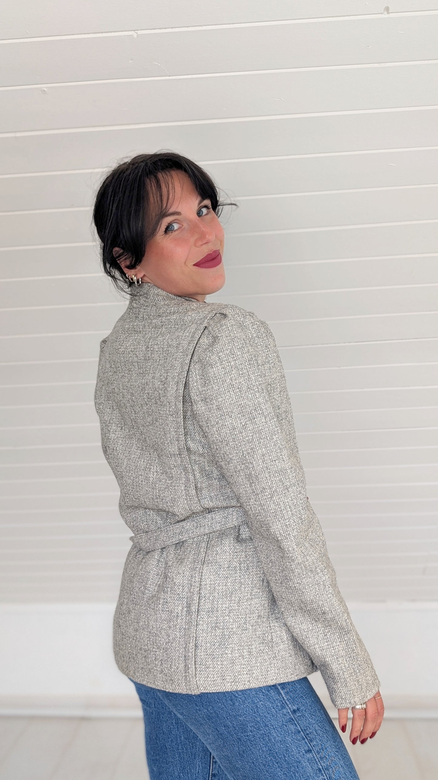 Veste laine 80s T38