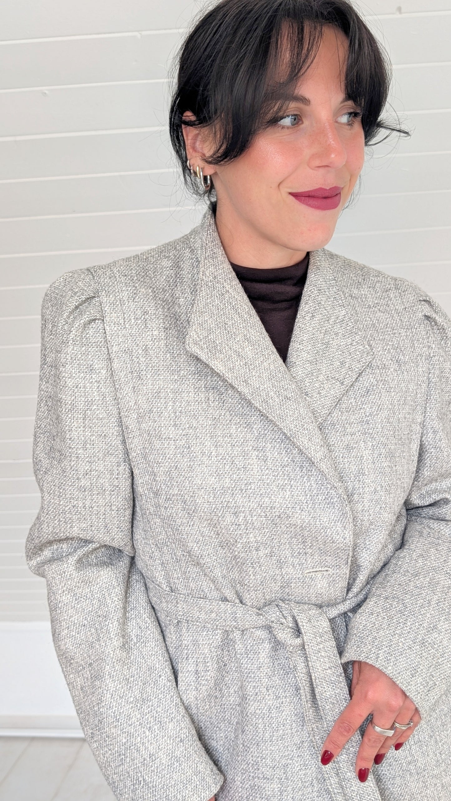 Veste laine 80s T38